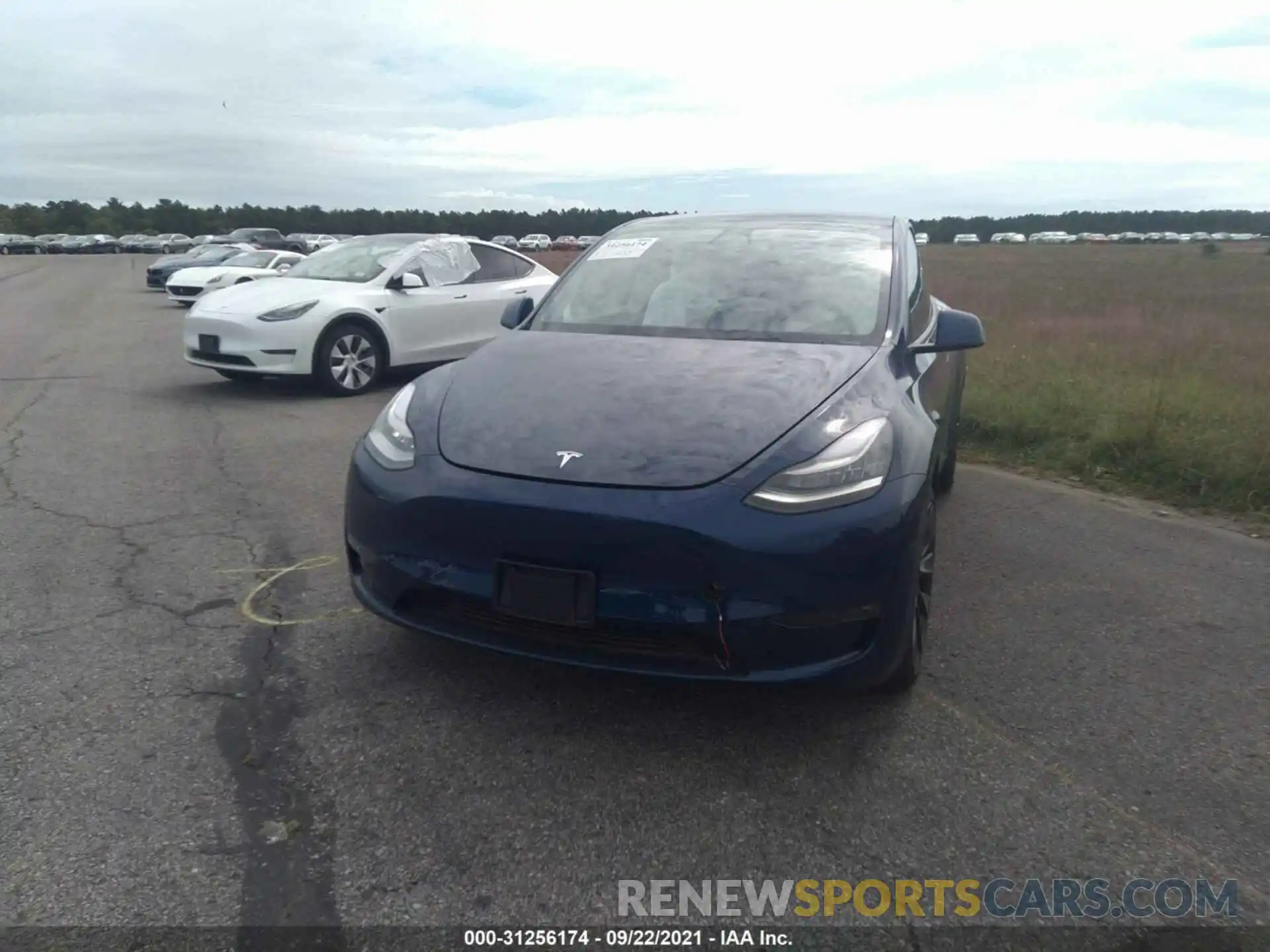 6 Photograph of a damaged car 5YJYGDEE8MF062473 TESLA MODEL Y 2021