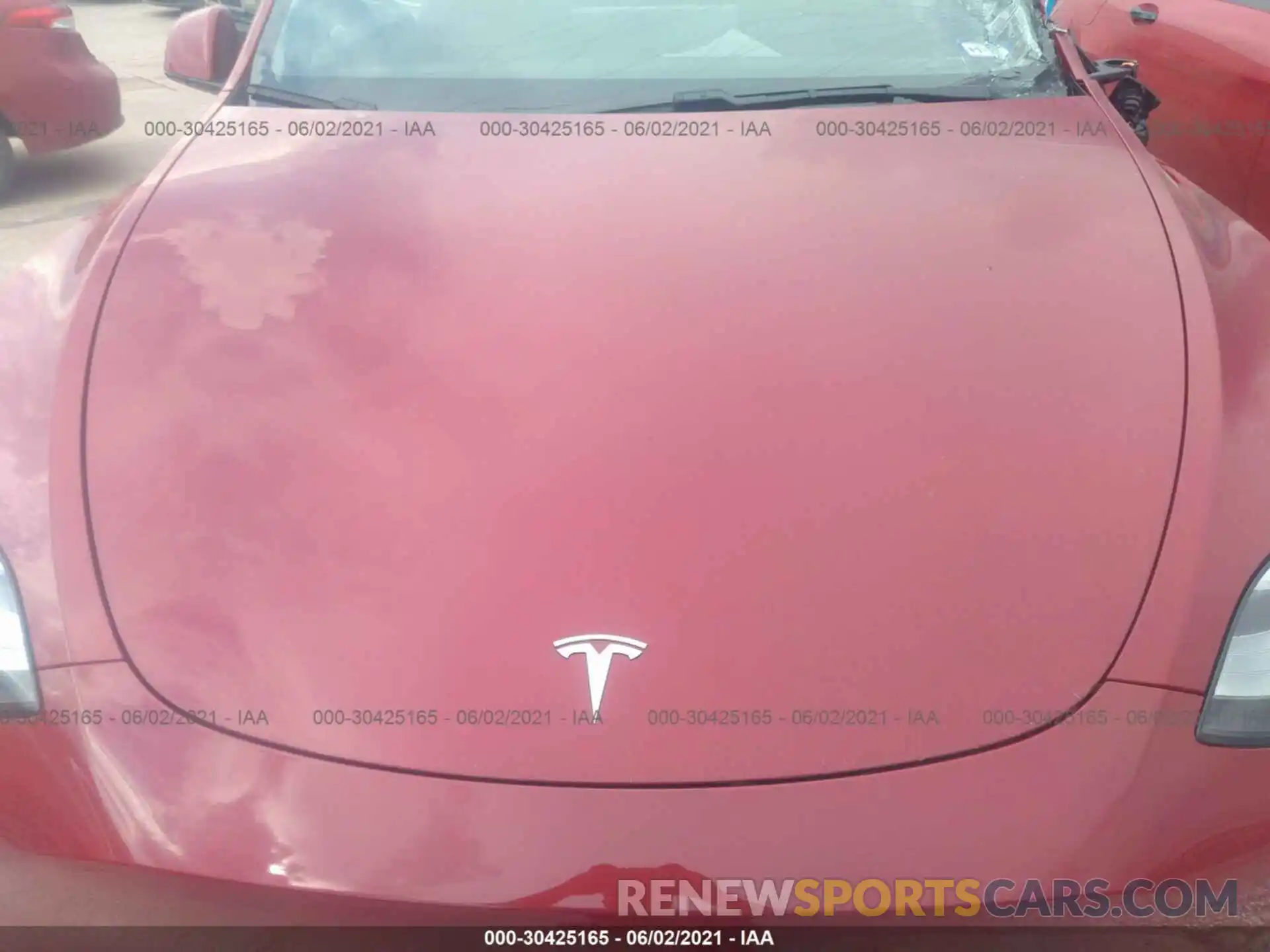 10 Photograph of a damaged car 5YJYGDEE8MF070766 TESLA MODEL Y 2021