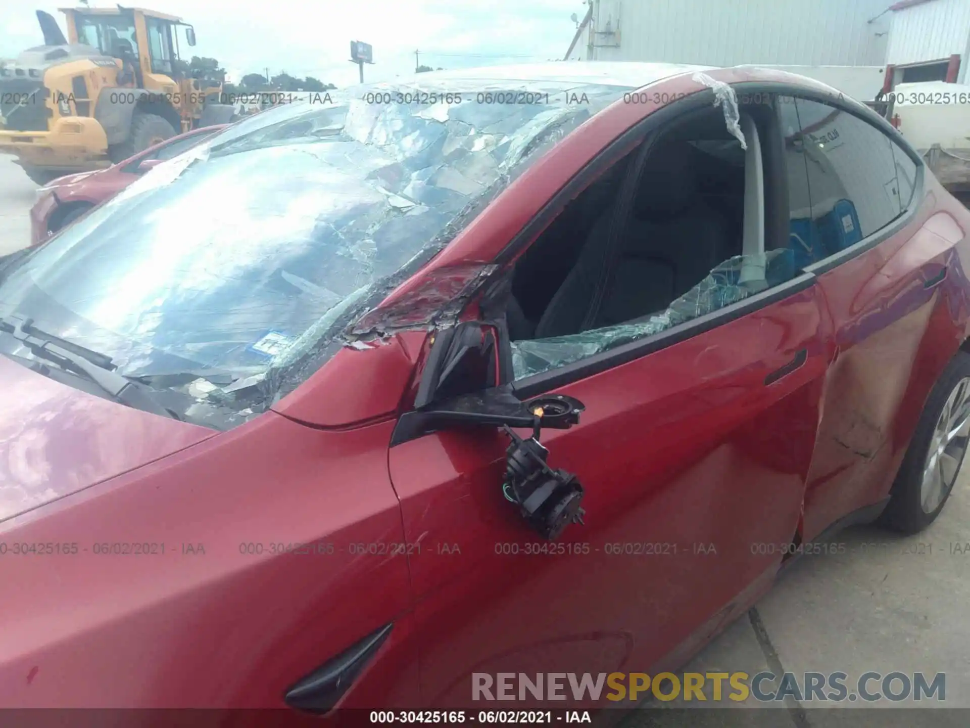 6 Photograph of a damaged car 5YJYGDEE8MF070766 TESLA MODEL Y 2021