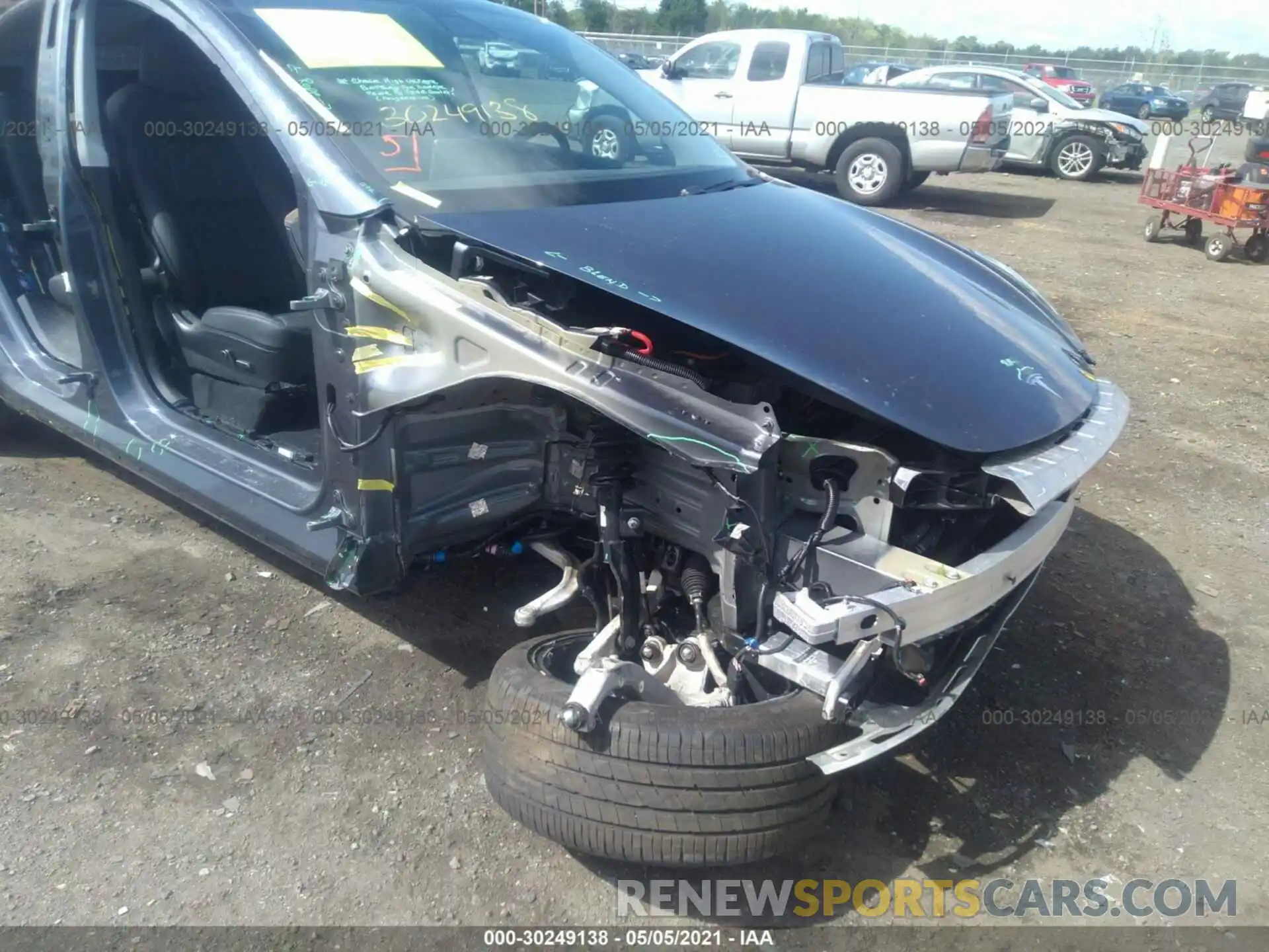 6 Photograph of a damaged car 5YJYGDEE8MF073778 TESLA MODEL Y 2021