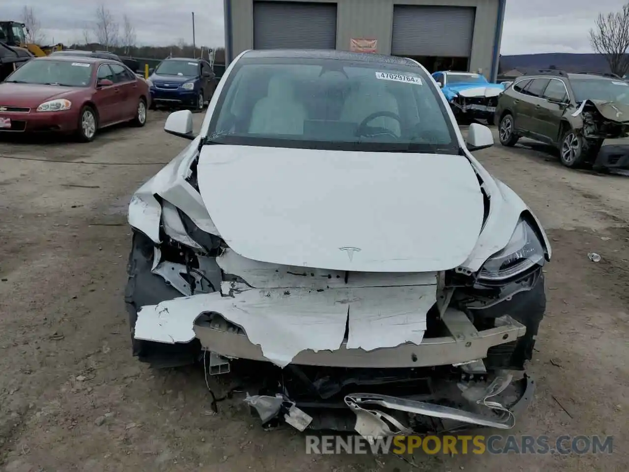 5 Photograph of a damaged car 5YJYGDEE8MF081301 TESLA MODEL Y 2021