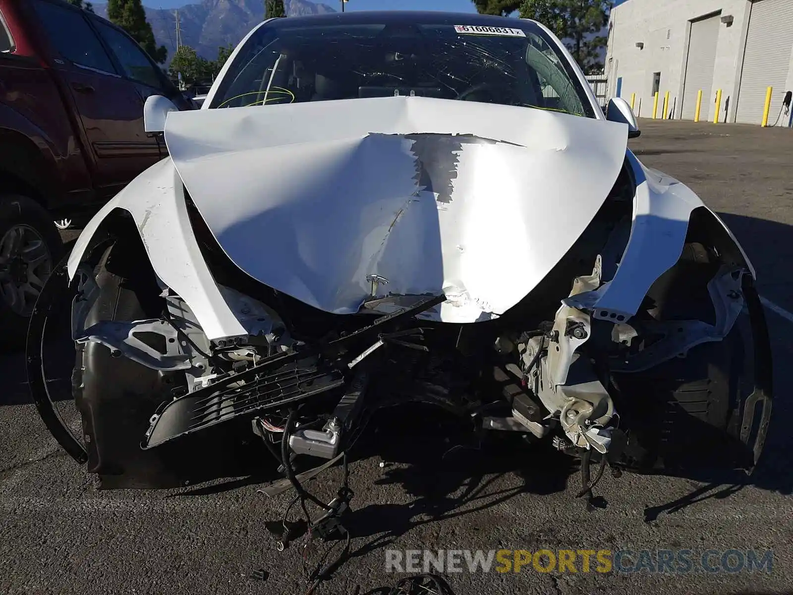 9 Photograph of a damaged car 5YJYGDEE8MF095117 TESLA MODEL Y 2021