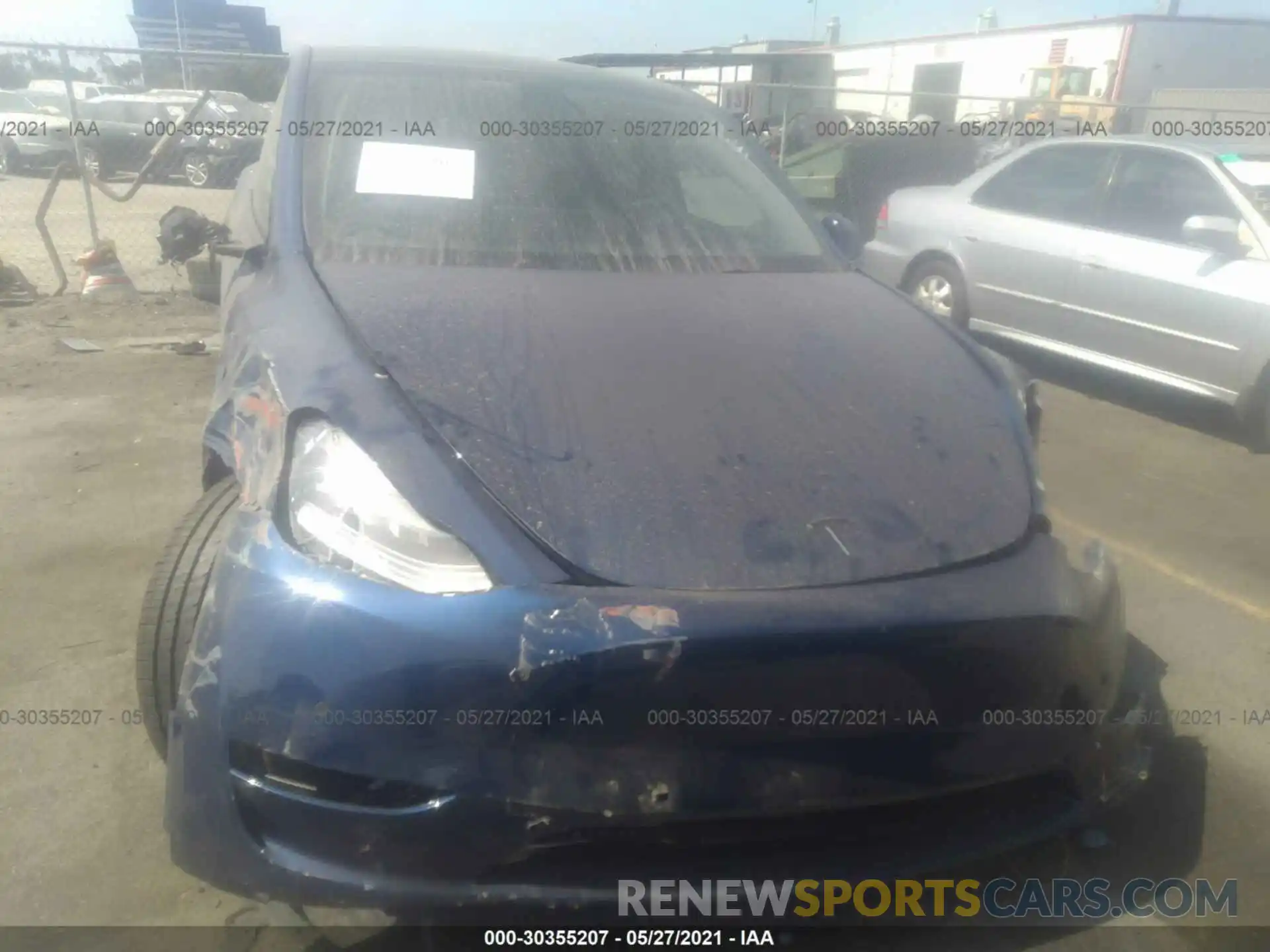 6 Photograph of a damaged car 5YJYGDEE8MF097188 TESLA MODEL Y 2021