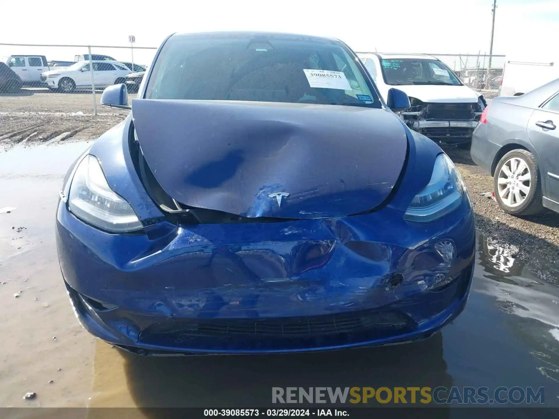 6 Photograph of a damaged car 5YJYGDEE8MF102051 TESLA MODEL Y 2021