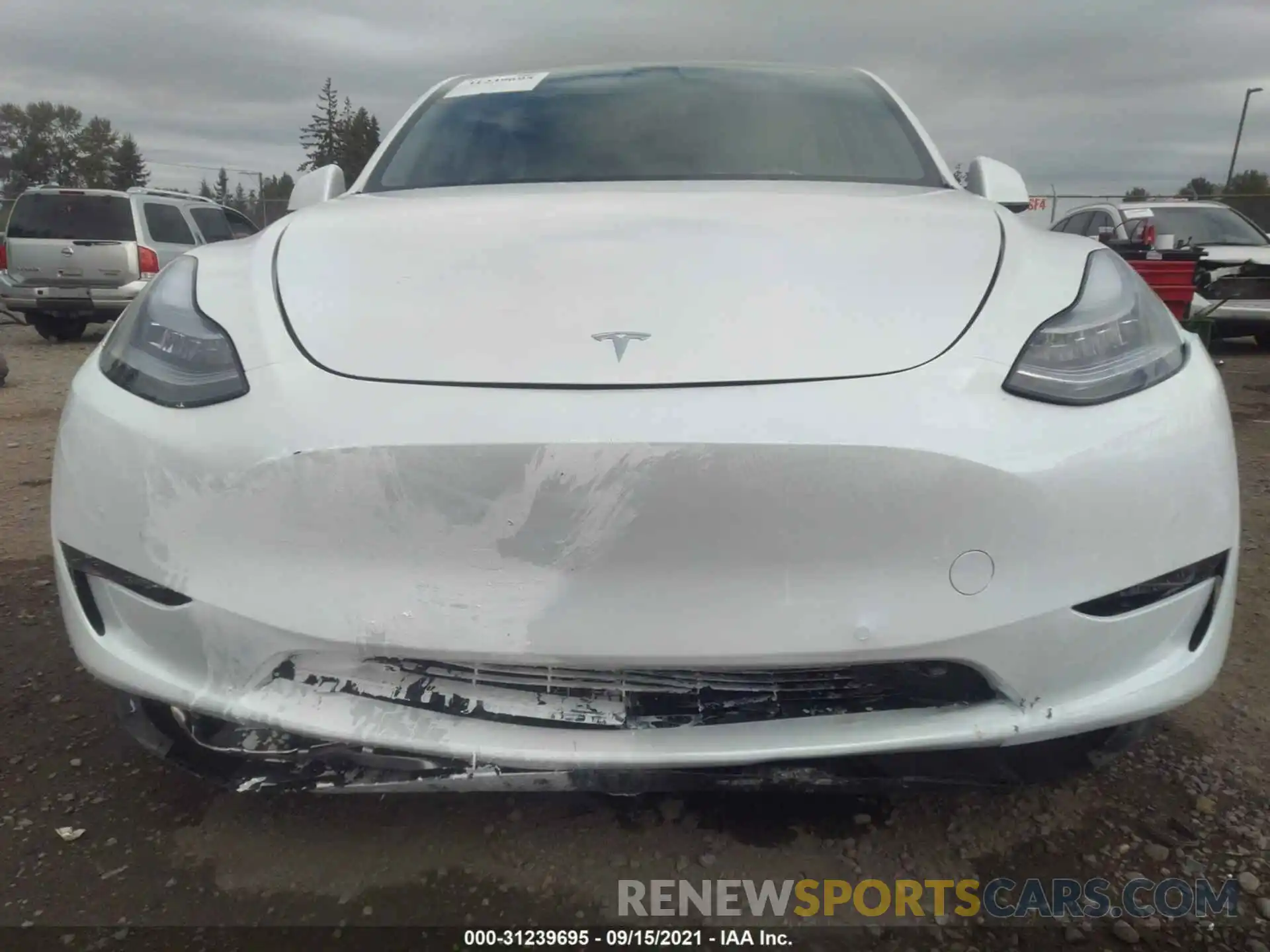 6 Photograph of a damaged car 5YJYGDEE8MF138984 TESLA MODEL Y 2021