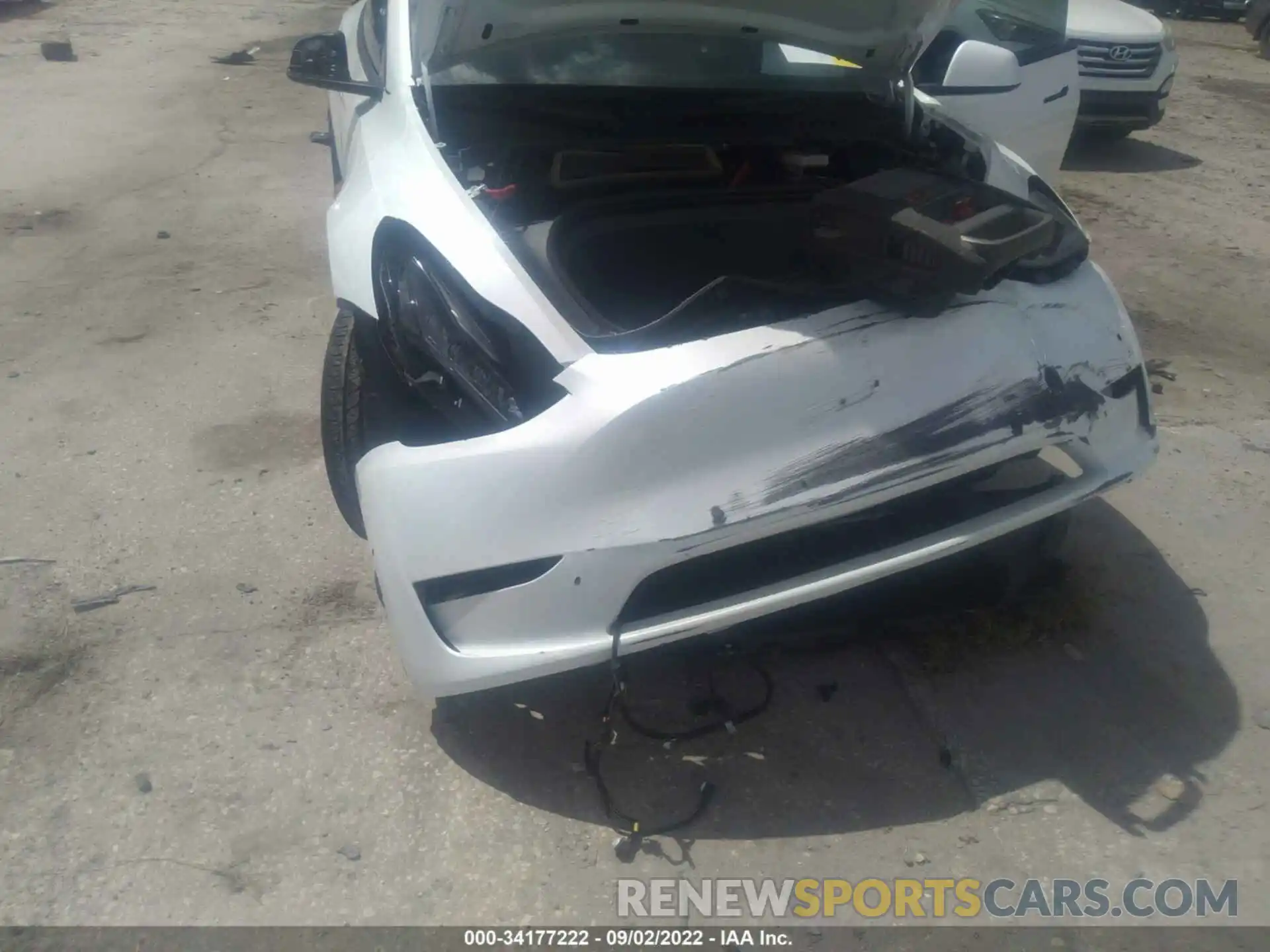 6 Photograph of a damaged car 5YJYGDEE8MF142114 TESLA MODEL Y 2021