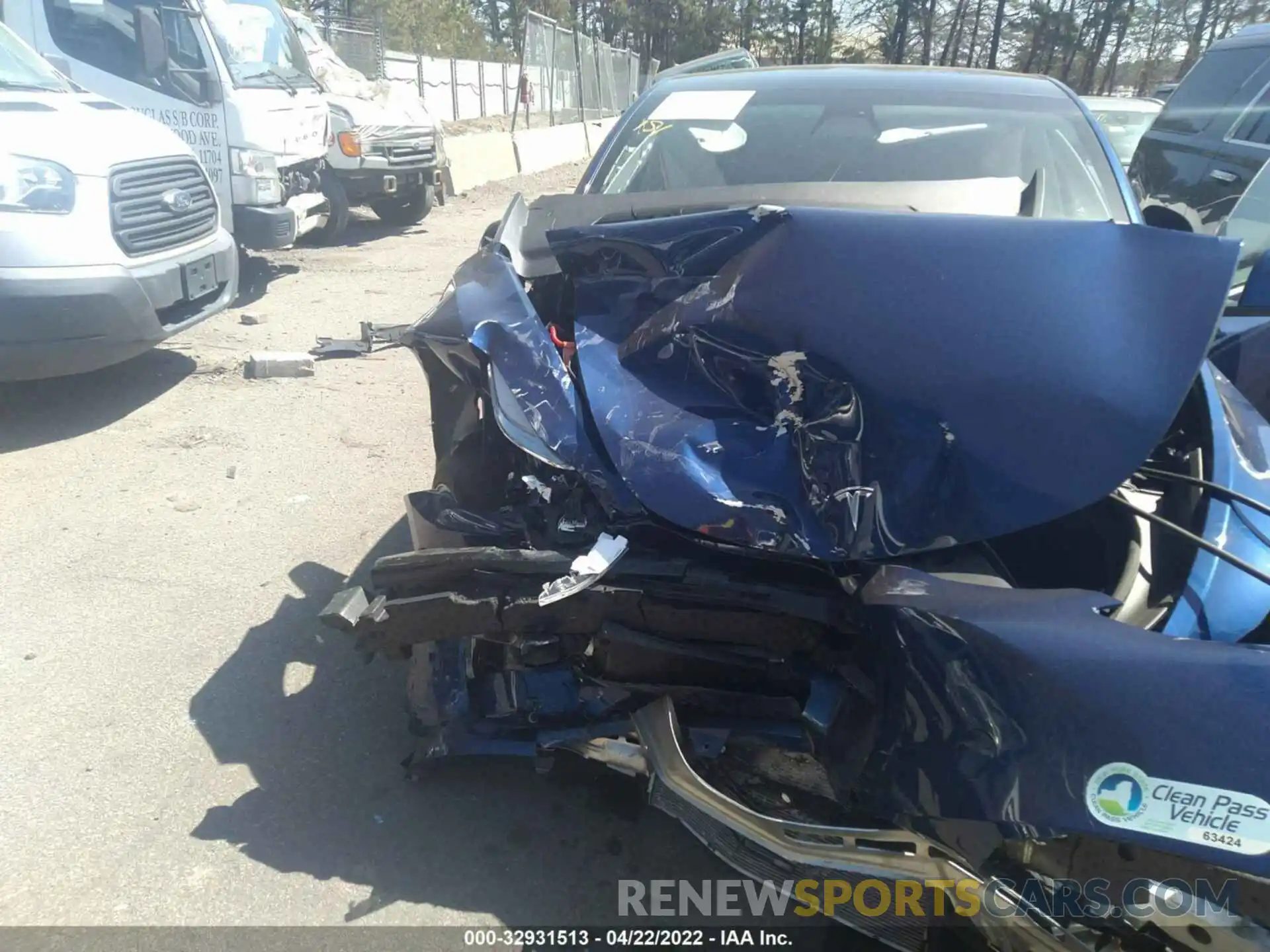 6 Photograph of a damaged car 5YJYGDEE8MF180197 TESLA MODEL Y 2021