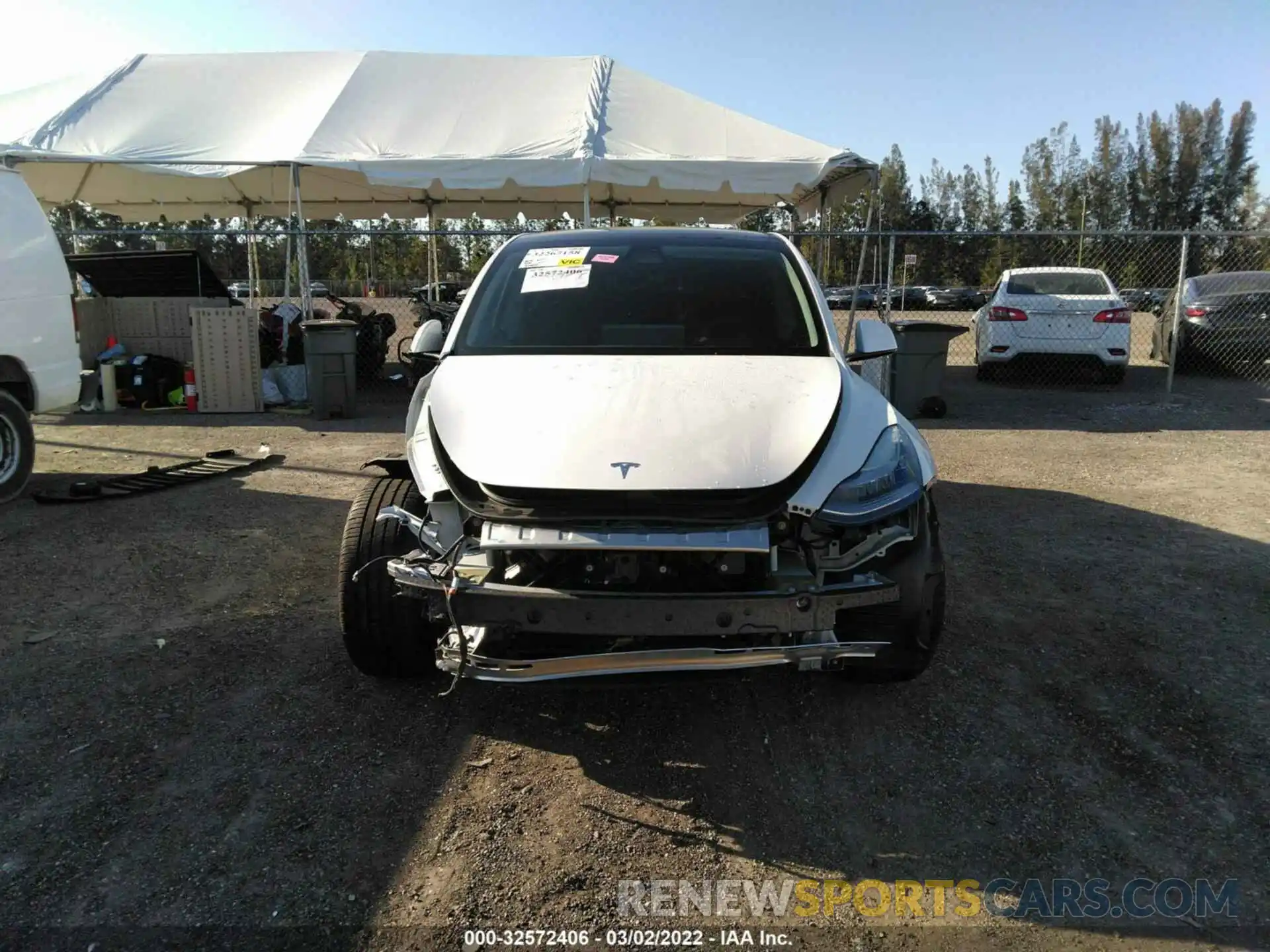 6 Photograph of a damaged car 5YJYGDEE8MF244982 TESLA MODEL Y 2021