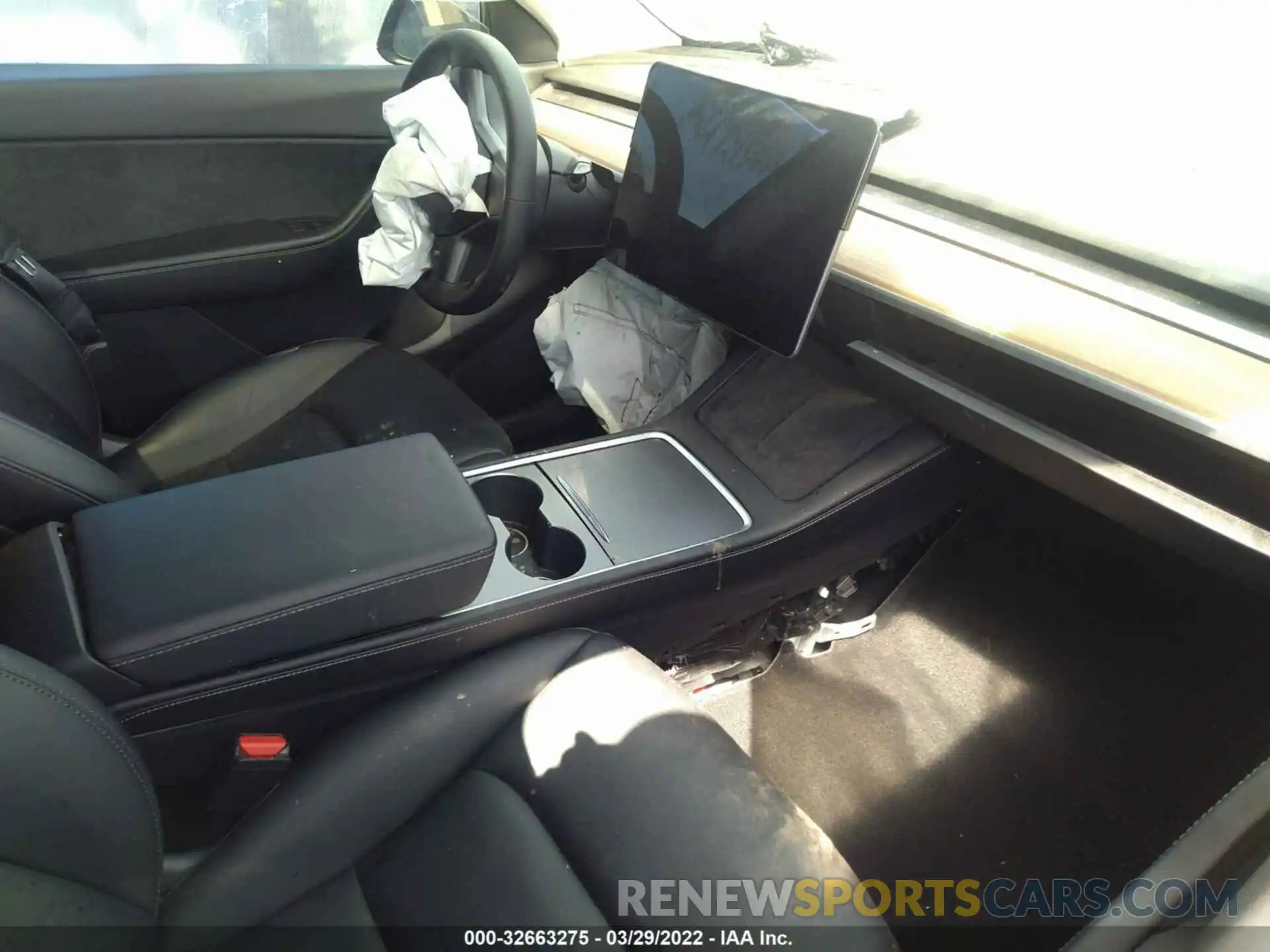 5 Photograph of a damaged car 5YJYGDEE8MF251026 TESLA MODEL Y 2021