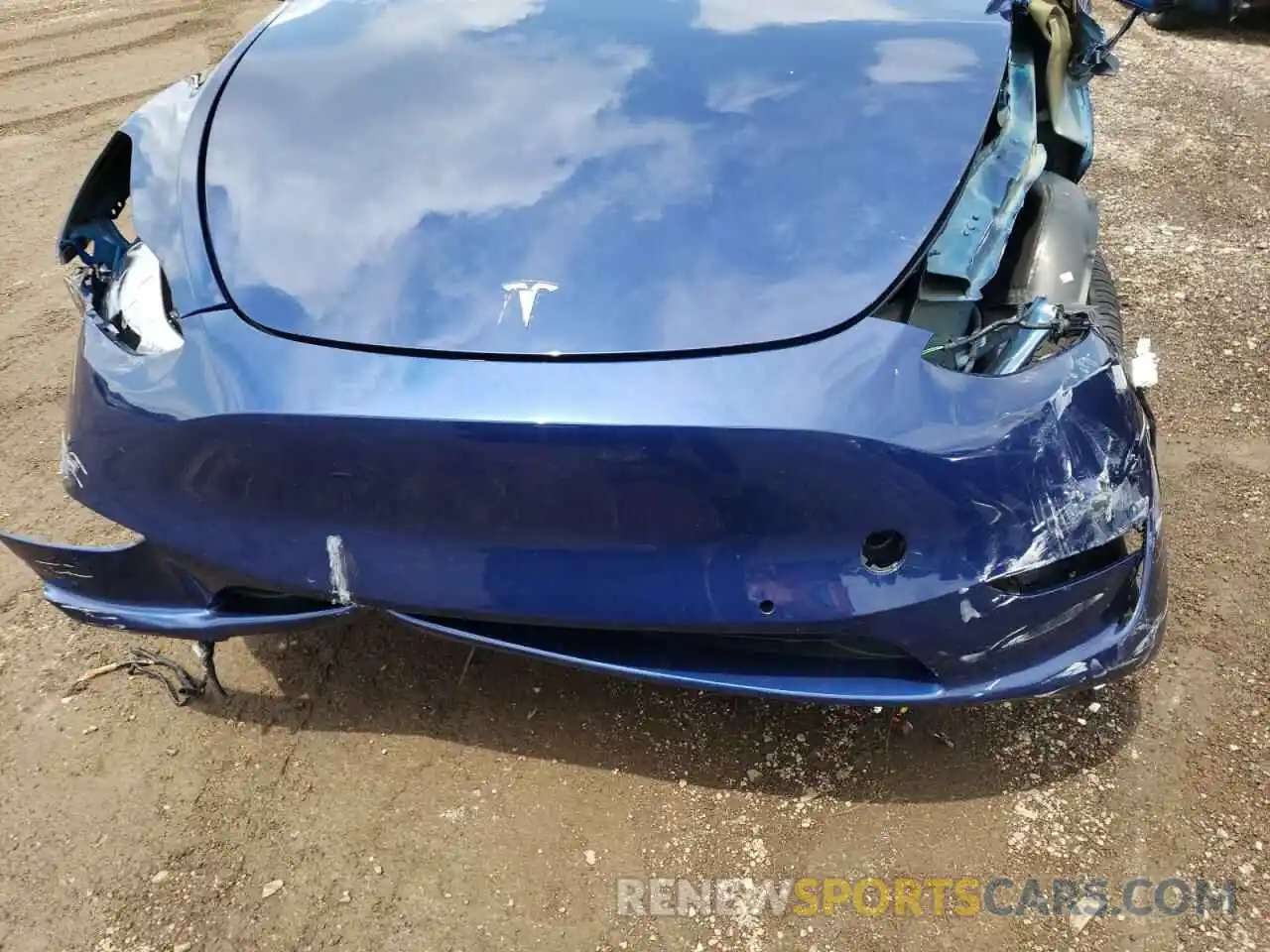 7 Photograph of a damaged car 5YJYGDEE8MF257666 TESLA MODEL Y 2021