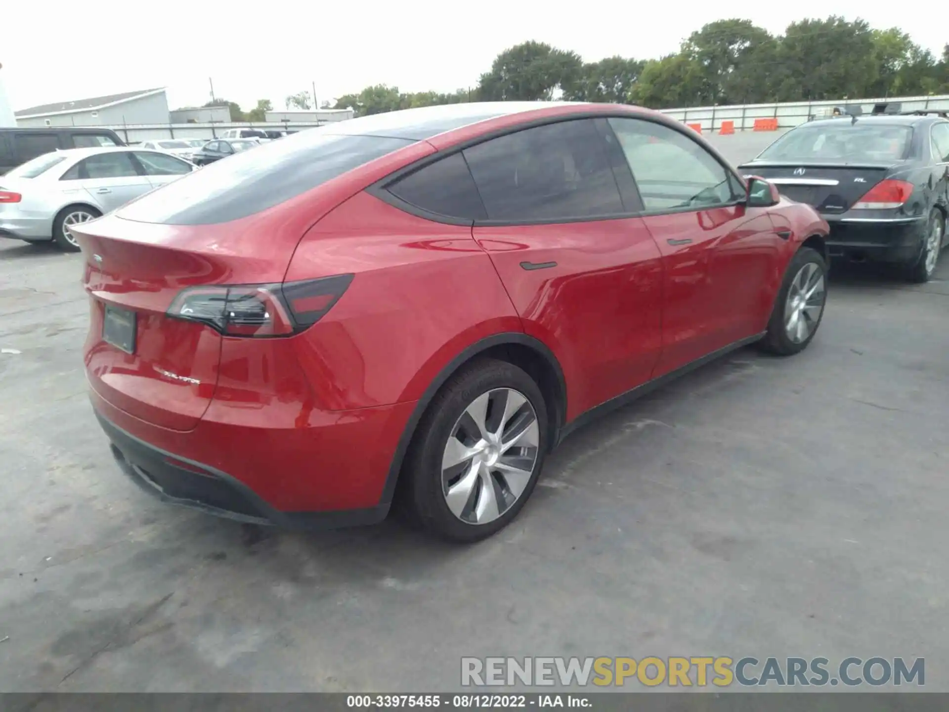 4 Фотография поврежденного автомобиля 5YJYGDEE8MF284494 TESLA MODEL Y 2021