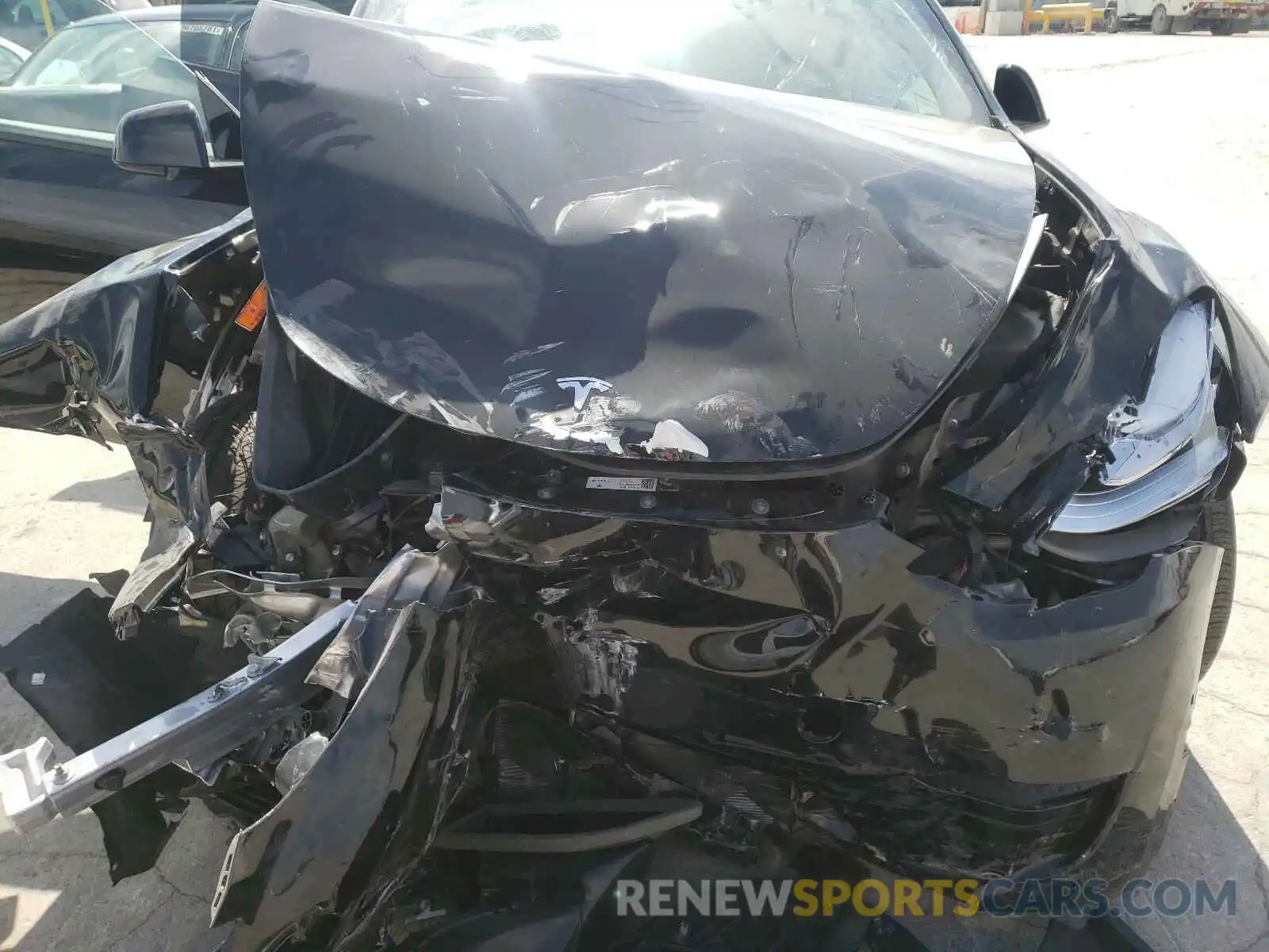 7 Photograph of a damaged car 5YJYGDEE9MF064815 TESLA MODEL Y 2021