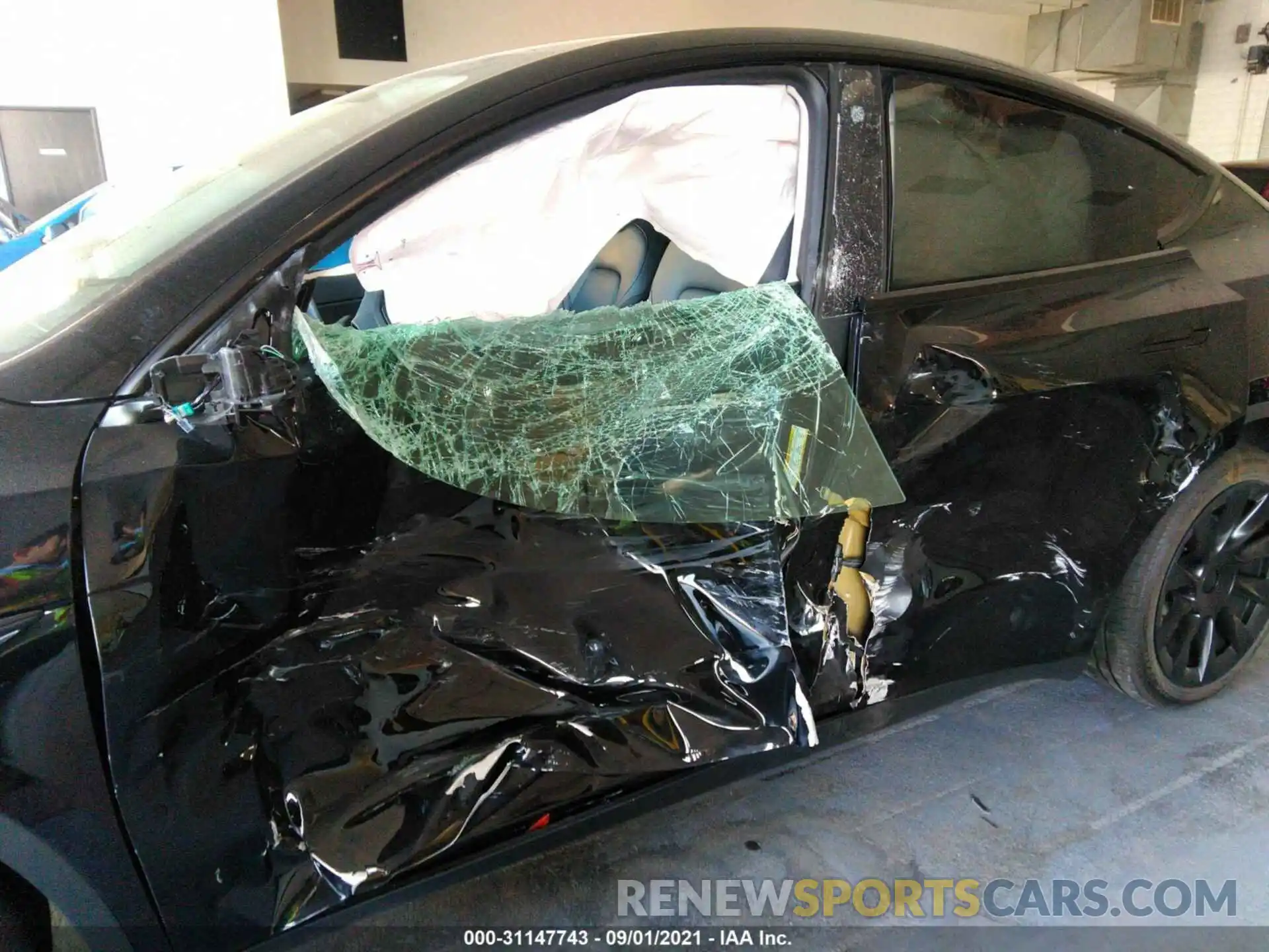 6 Photograph of a damaged car 5YJYGDEE9MF065382 TESLA MODEL Y 2021