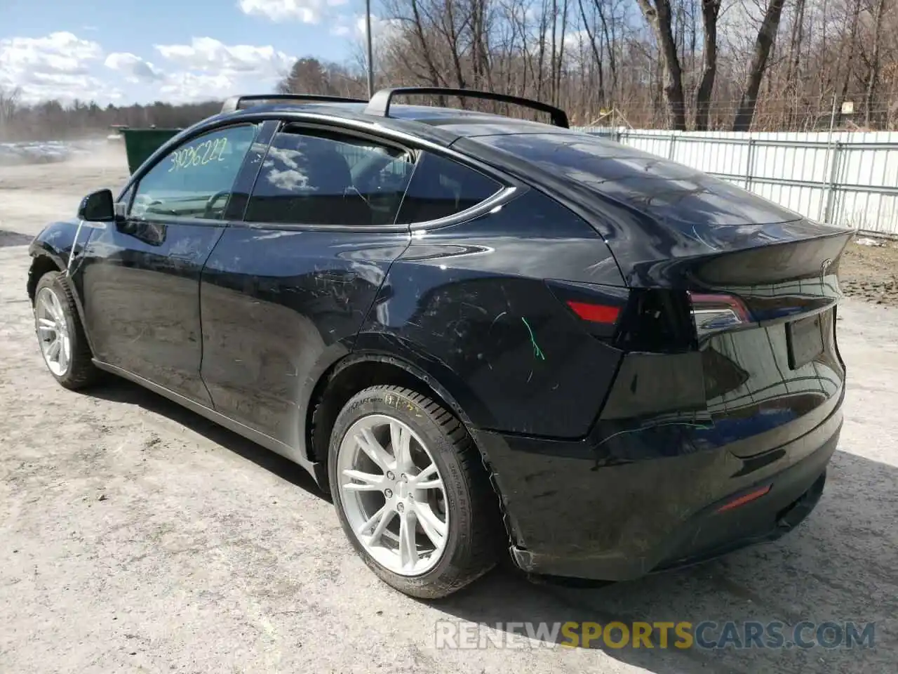 3 Фотография поврежденного автомобиля 5YJYGDEE9MF066564 TESLA MODEL Y 2021