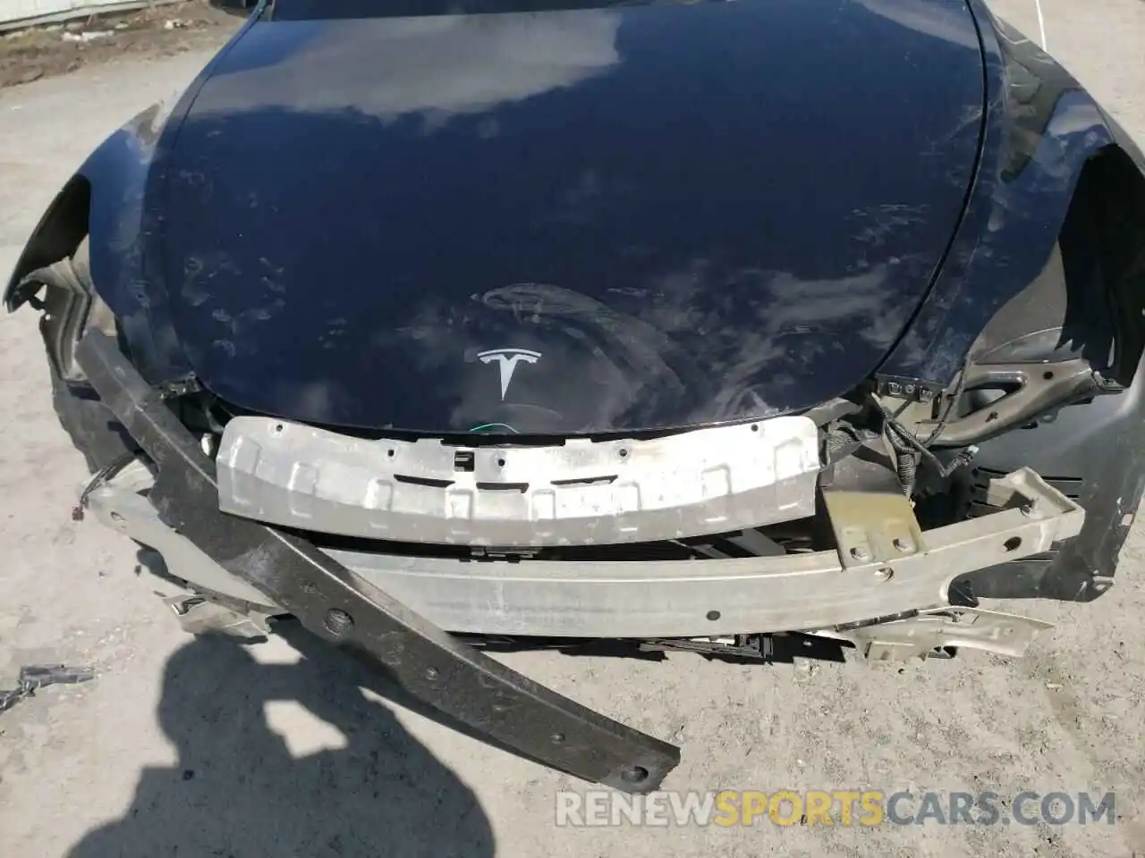 7 Photograph of a damaged car 5YJYGDEE9MF066564 TESLA MODEL Y 2021