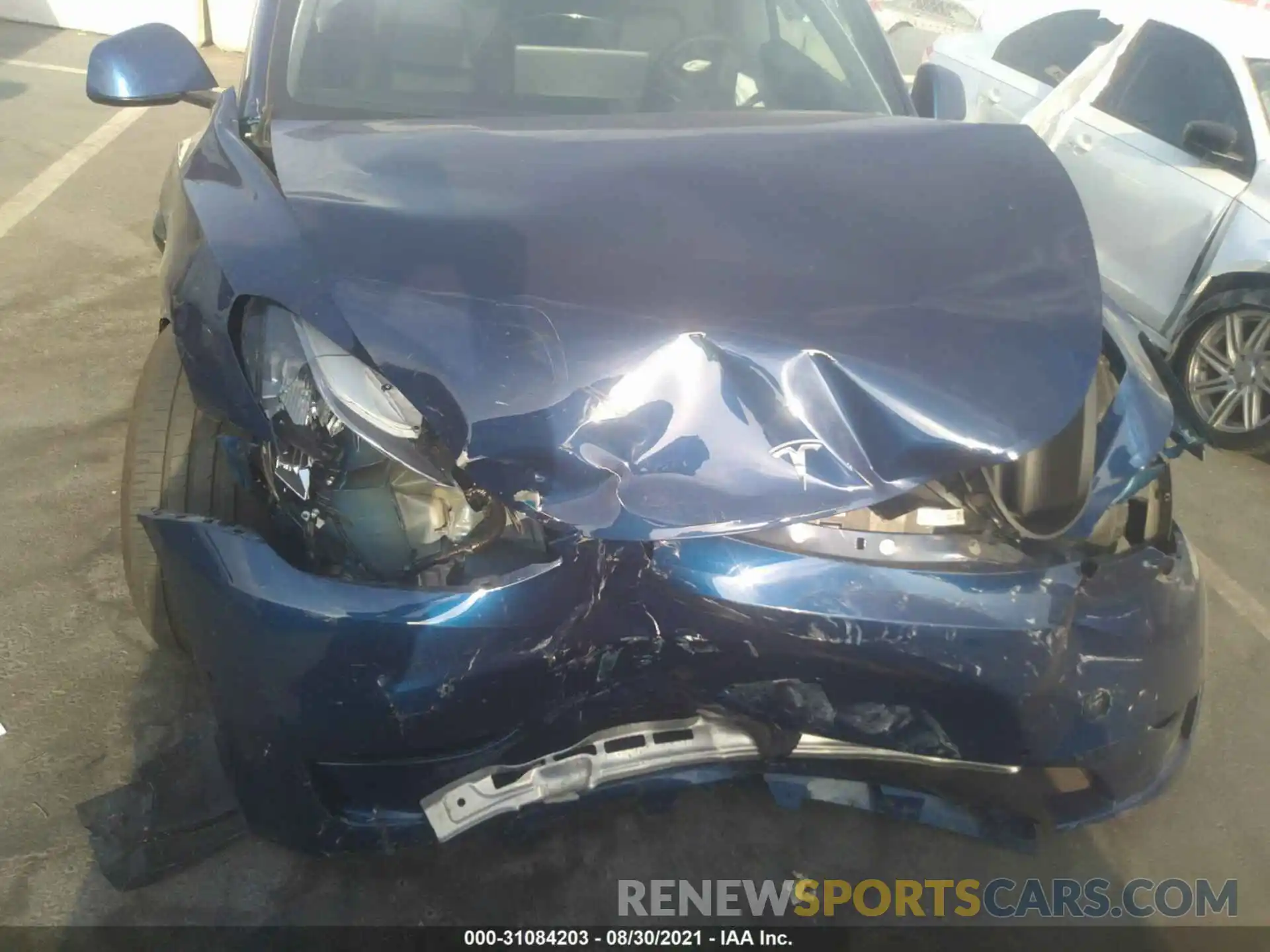 6 Photograph of a damaged car 5YJYGDEE9MF070789 TESLA MODEL Y 2021