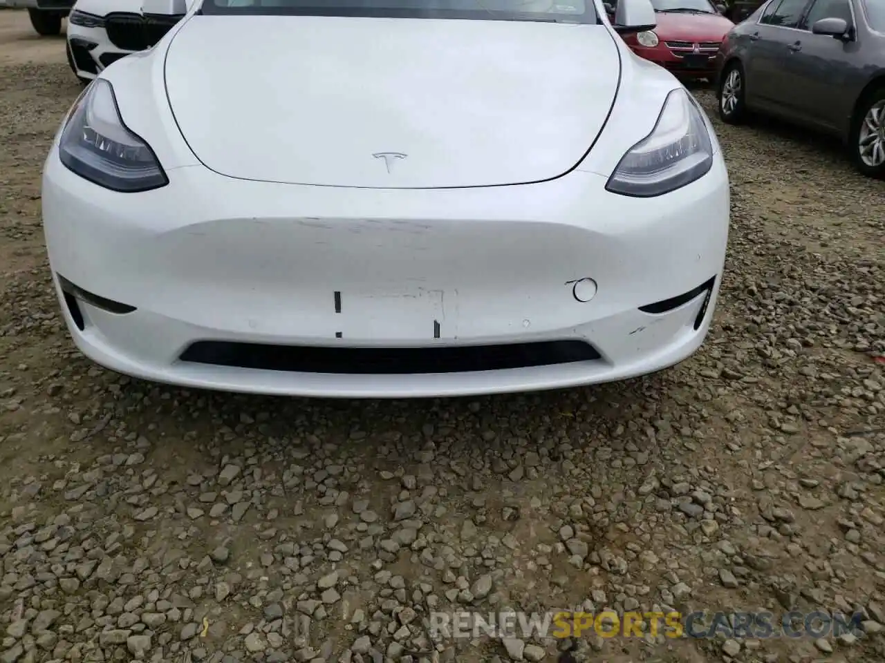 9 Фотография поврежденного автомобиля 5YJYGDEE9MF075202 TESLA MODEL Y 2021