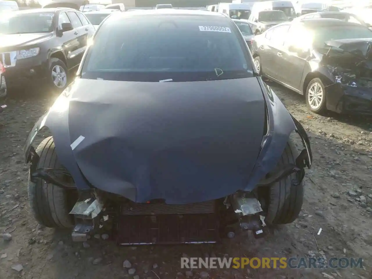 9 Photograph of a damaged car 5YJYGDEE9MF076589 TESLA MODEL Y 2021