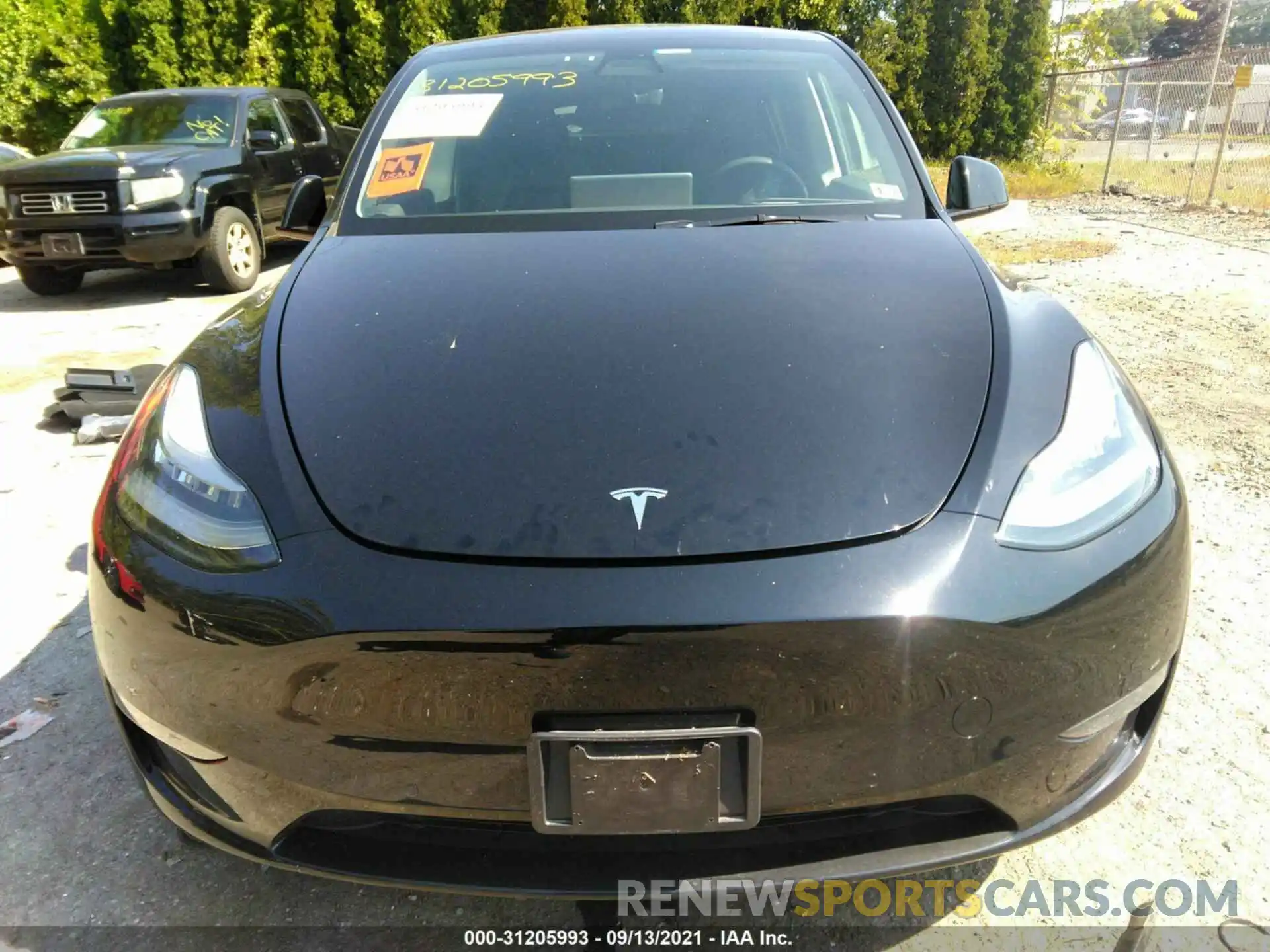 6 Фотография поврежденного автомобиля 5YJYGDEE9MF100230 TESLA MODEL Y 2021