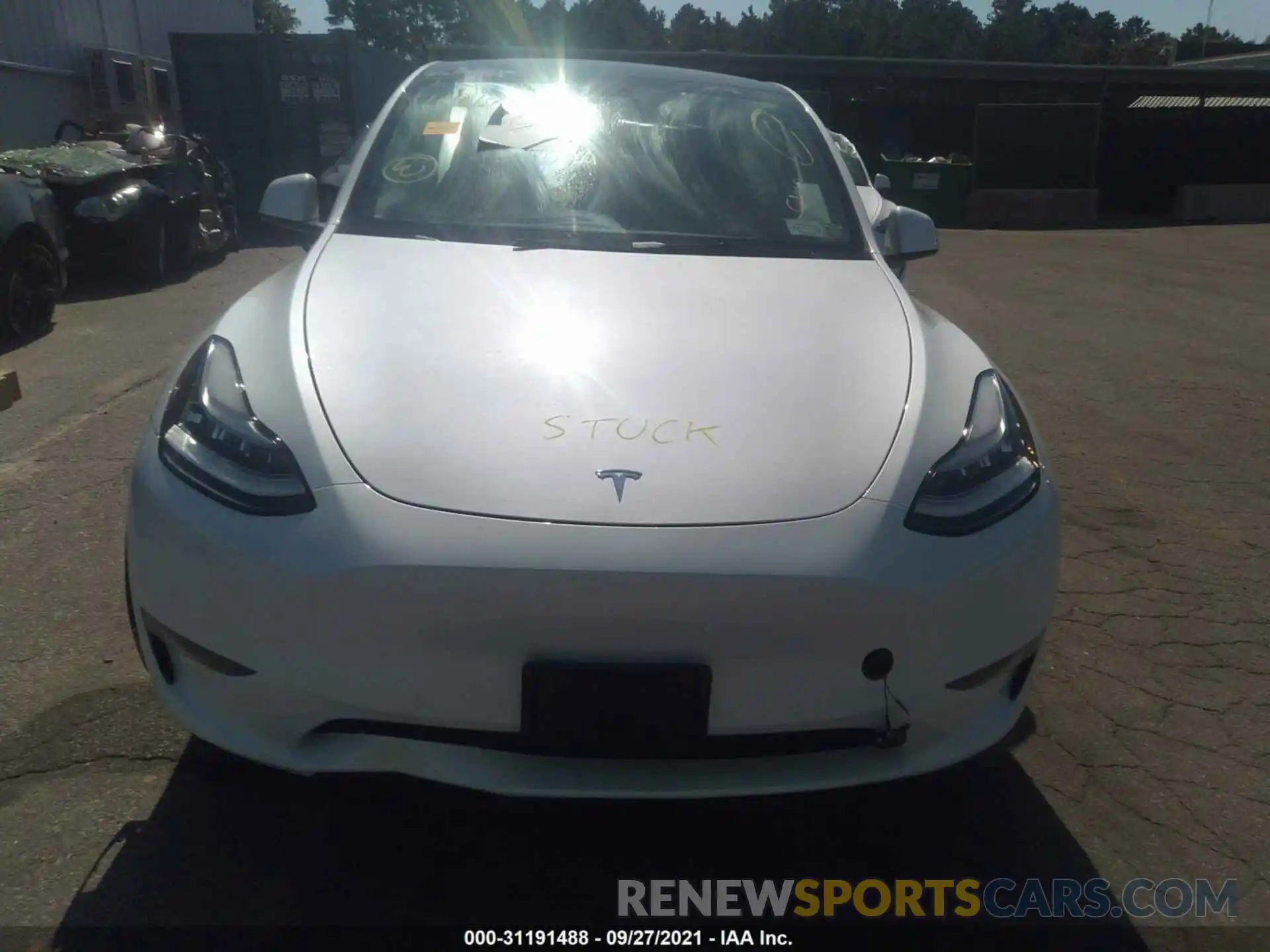 6 Photograph of a damaged car 5YJYGDEE9MF106769 TESLA MODEL Y 2021