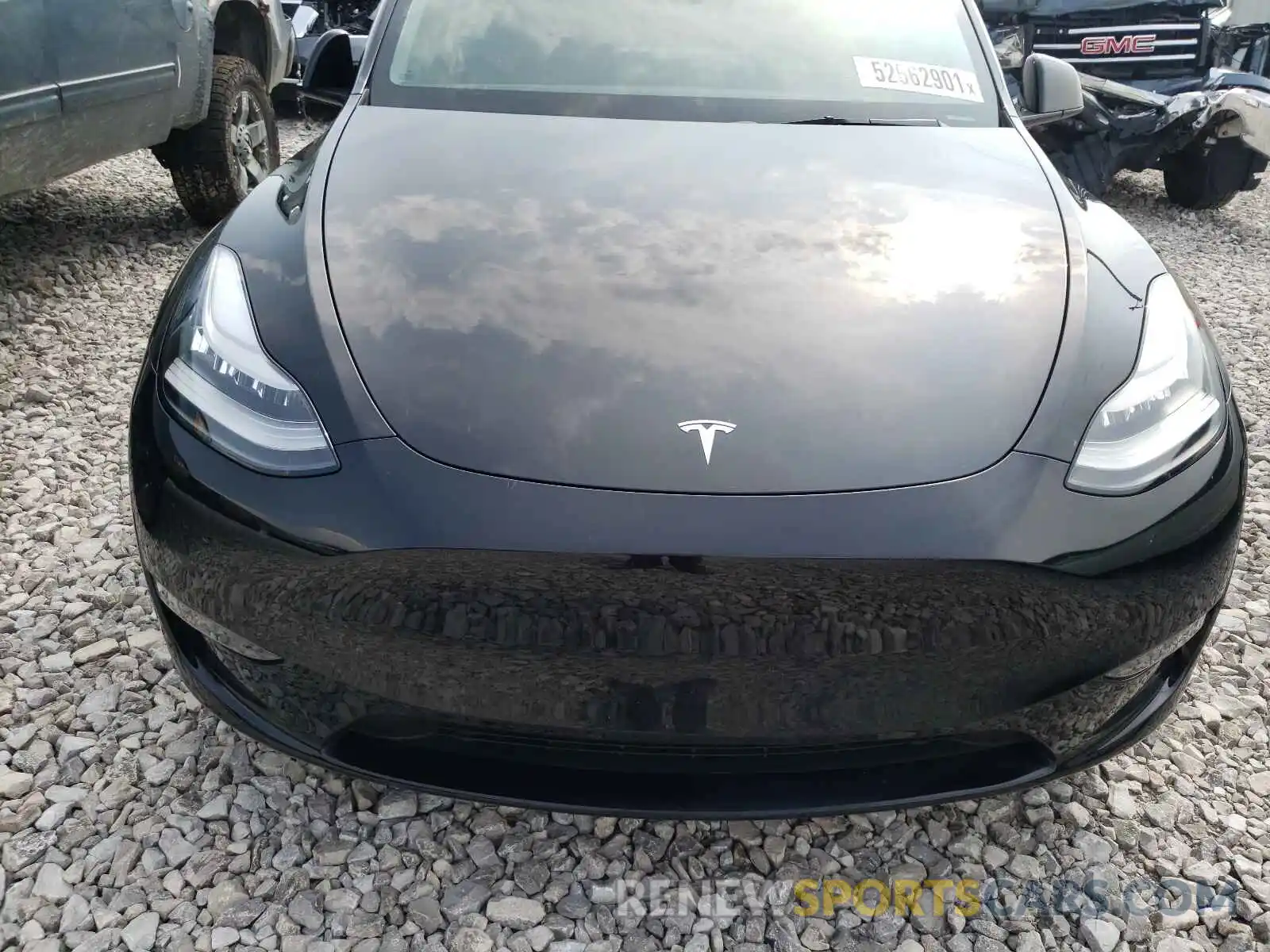 7 Фотография поврежденного автомобиля 5YJYGDEE9MF107923 TESLA MODEL Y 2021