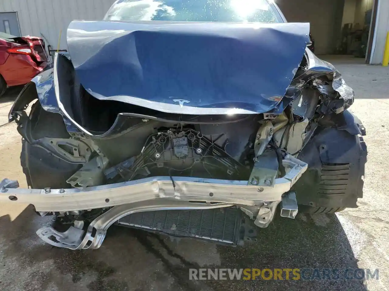 9 Photograph of a damaged car 5YJYGDEE9MF117092 TESLA MODEL Y 2021