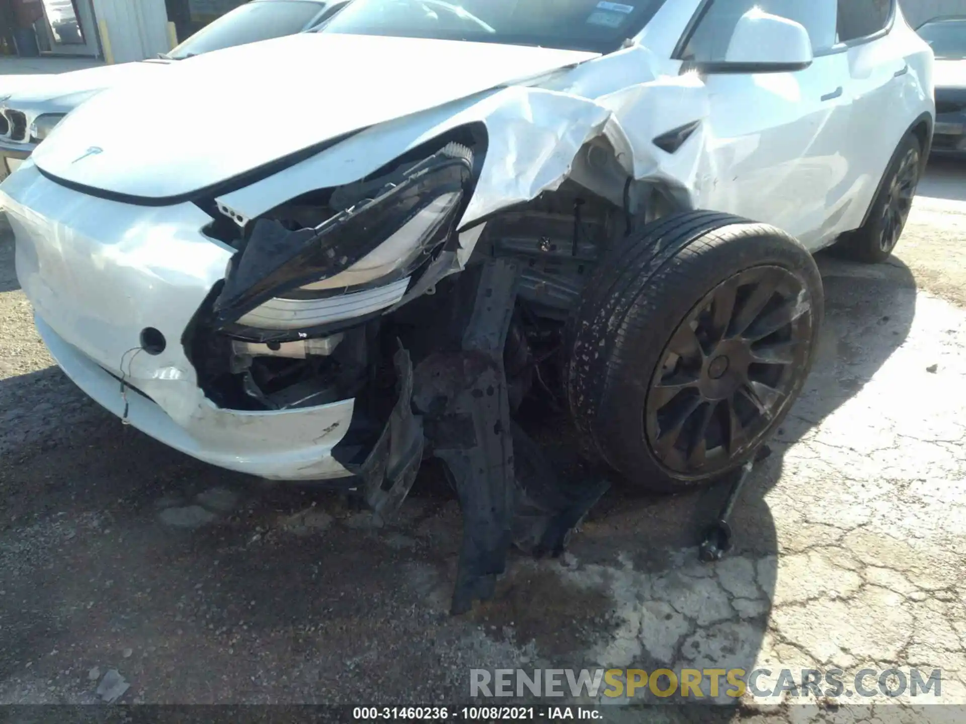 6 Photograph of a damaged car 5YJYGDEE9MF125158 TESLA MODEL Y 2021