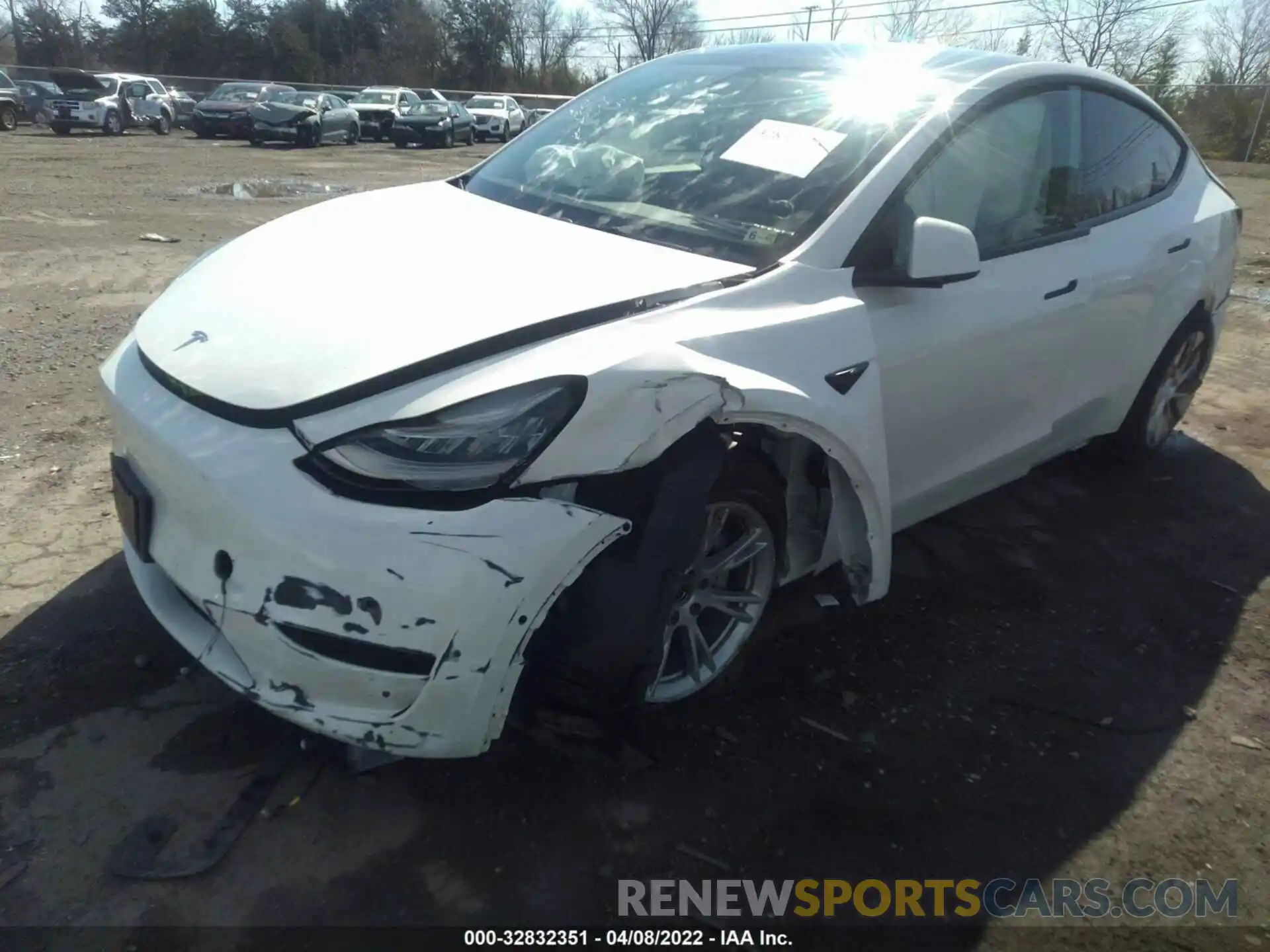 6 Photograph of a damaged car 5YJYGDEE9MF190947 TESLA MODEL Y 2021