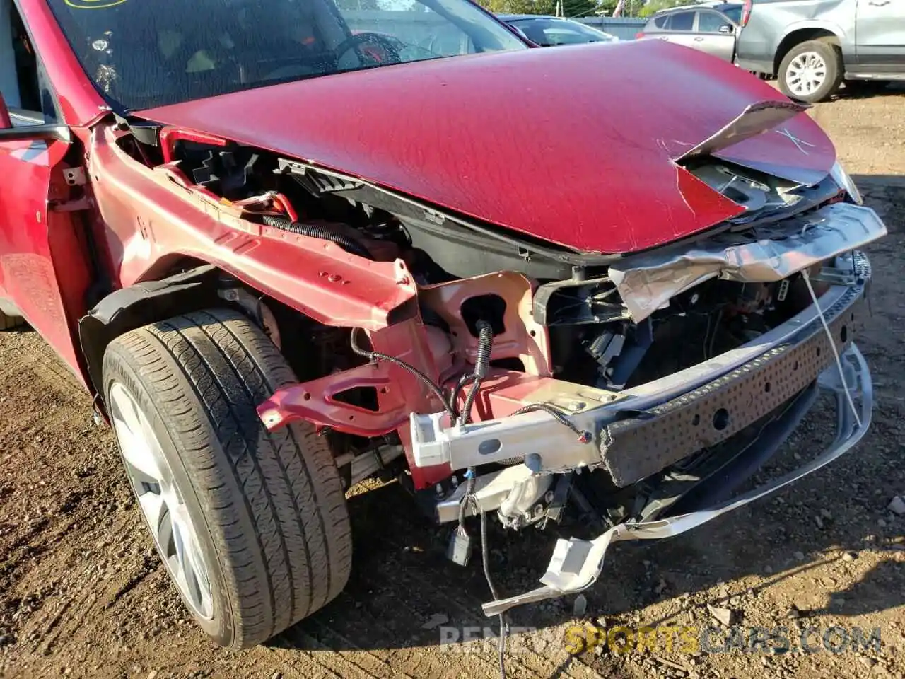 9 Photograph of a damaged car 5YJYGDEE9MF192228 TESLA MODEL Y 2021