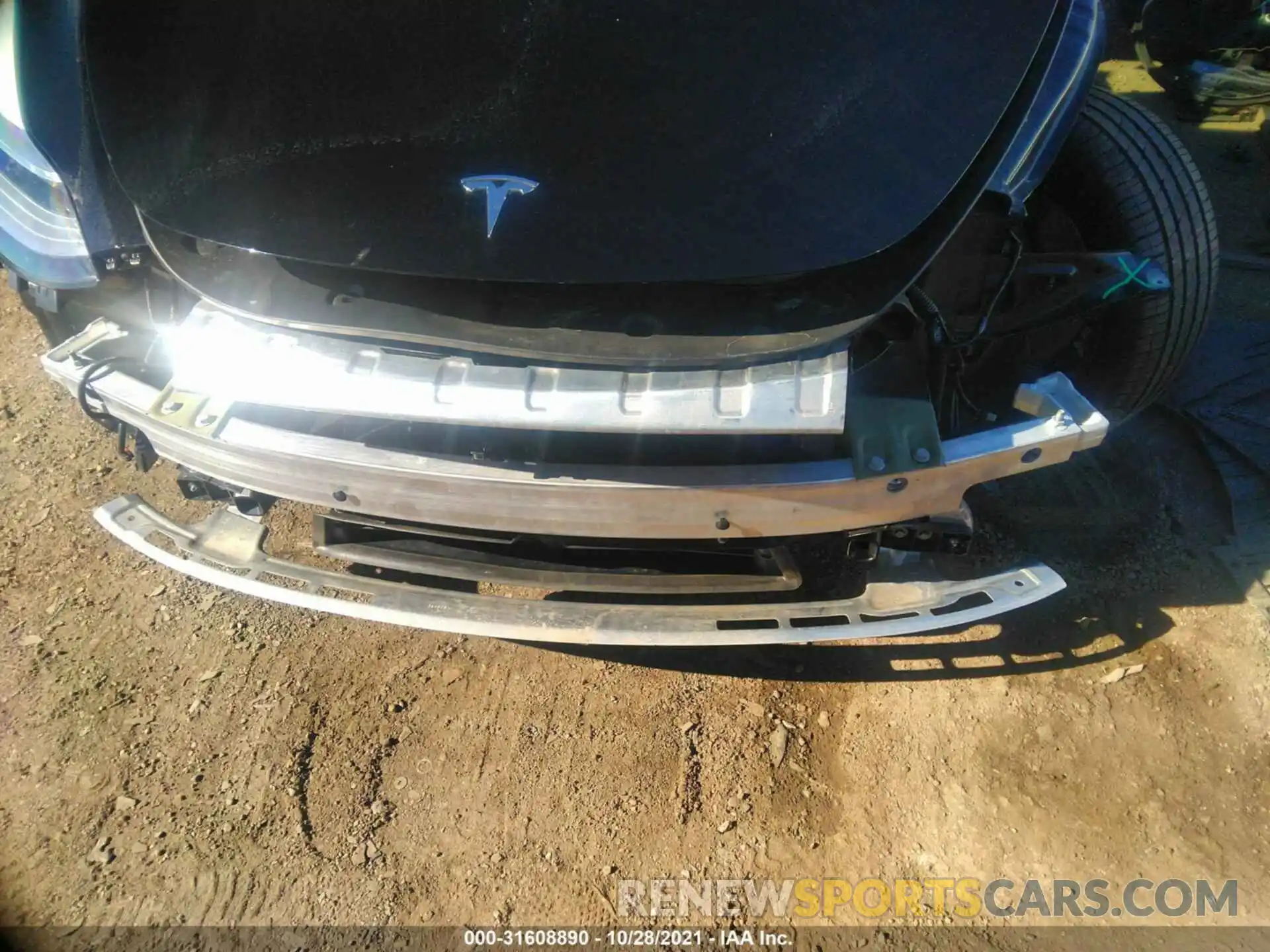 6 Photograph of a damaged car 5YJYGDEE9MF195503 TESLA MODEL Y 2021