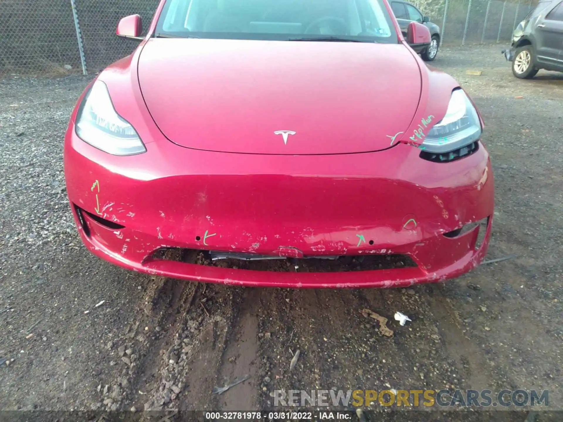 6 Photograph of a damaged car 5YJYGDEE9MF207987 TESLA MODEL Y 2021