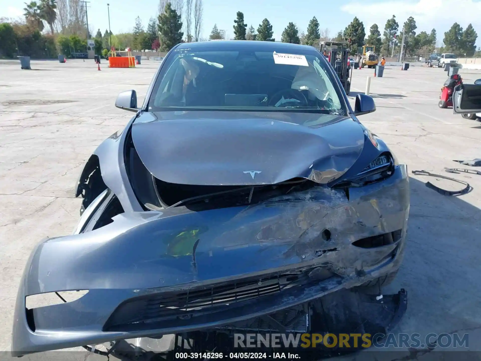 12 Photograph of a damaged car 5YJYGDEE9MF211067 TESLA MODEL Y 2021