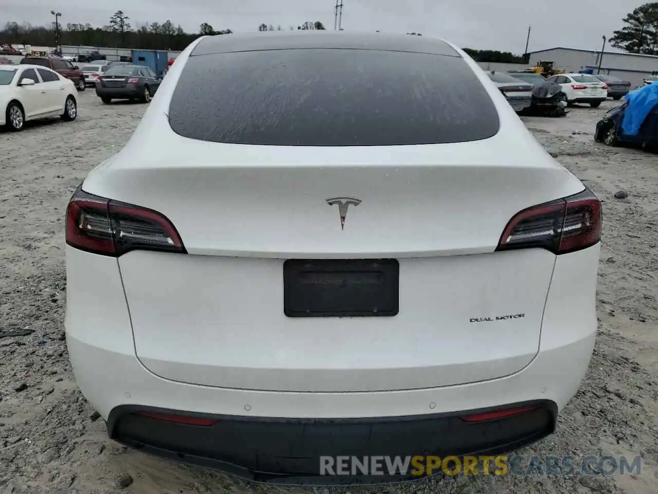 6 Photograph of a damaged car 5YJYGDEE9MF232260 TESLA MODEL Y 2021