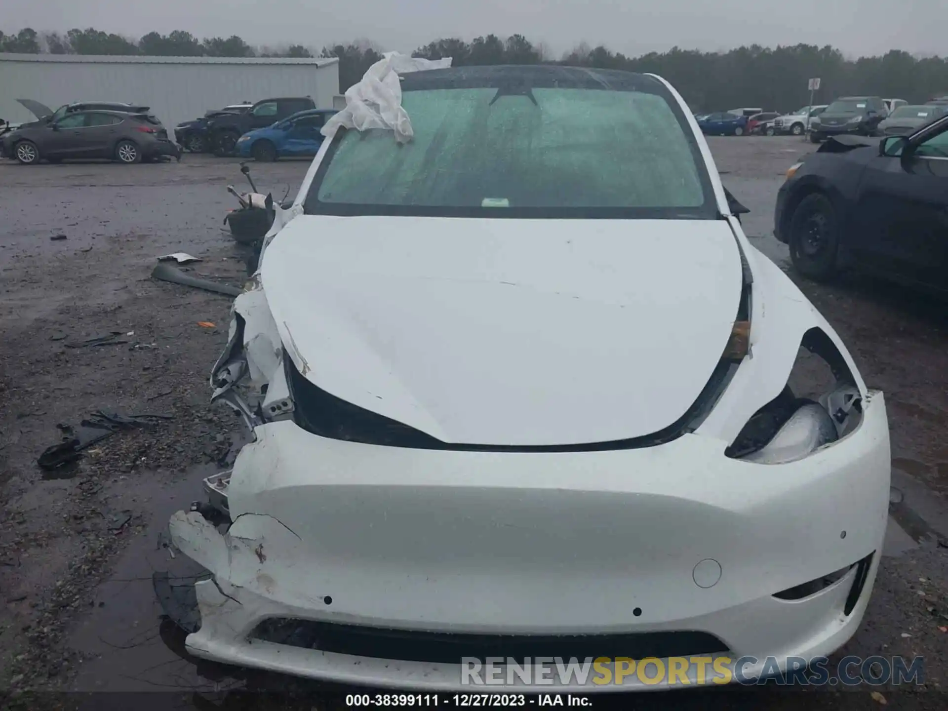 6 Photograph of a damaged car 5YJYGDEEOMF118986 TESLA MODEL Y 2021