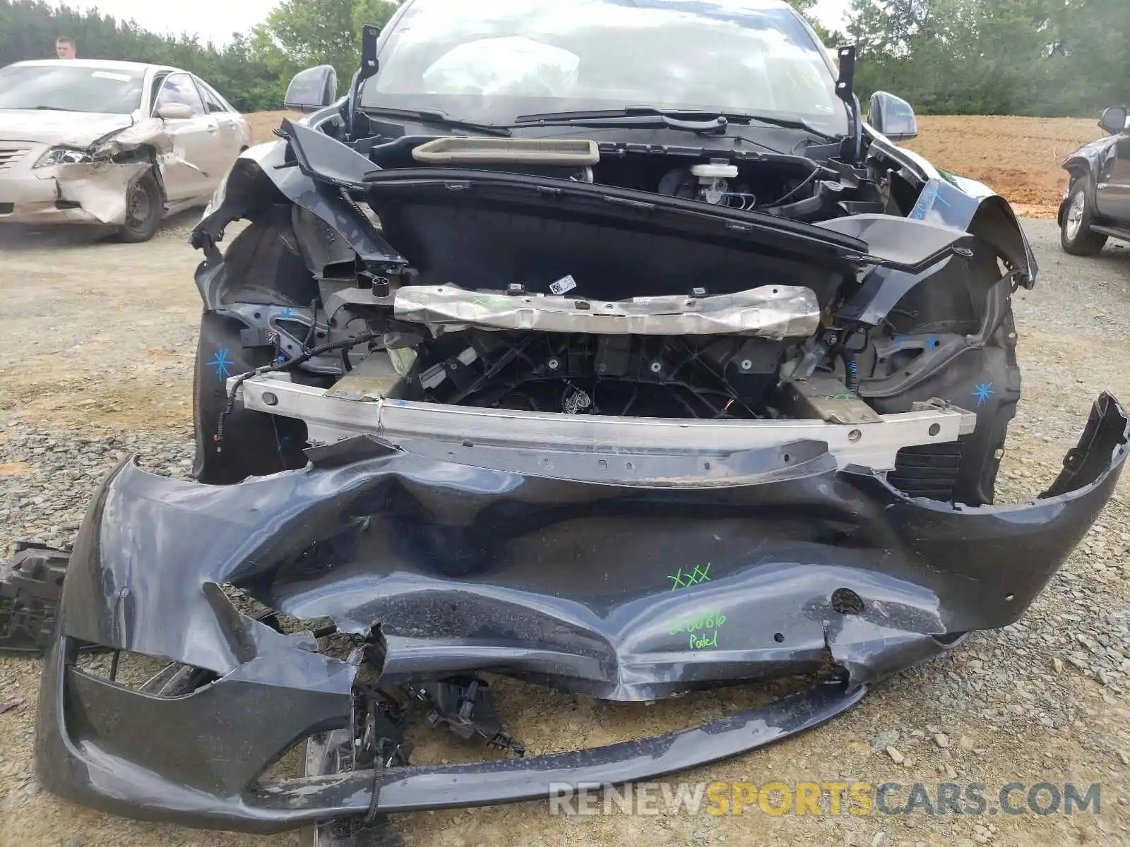 9 Photograph of a damaged car 5YJYGDEEXMF062328 TESLA MODEL Y 2021