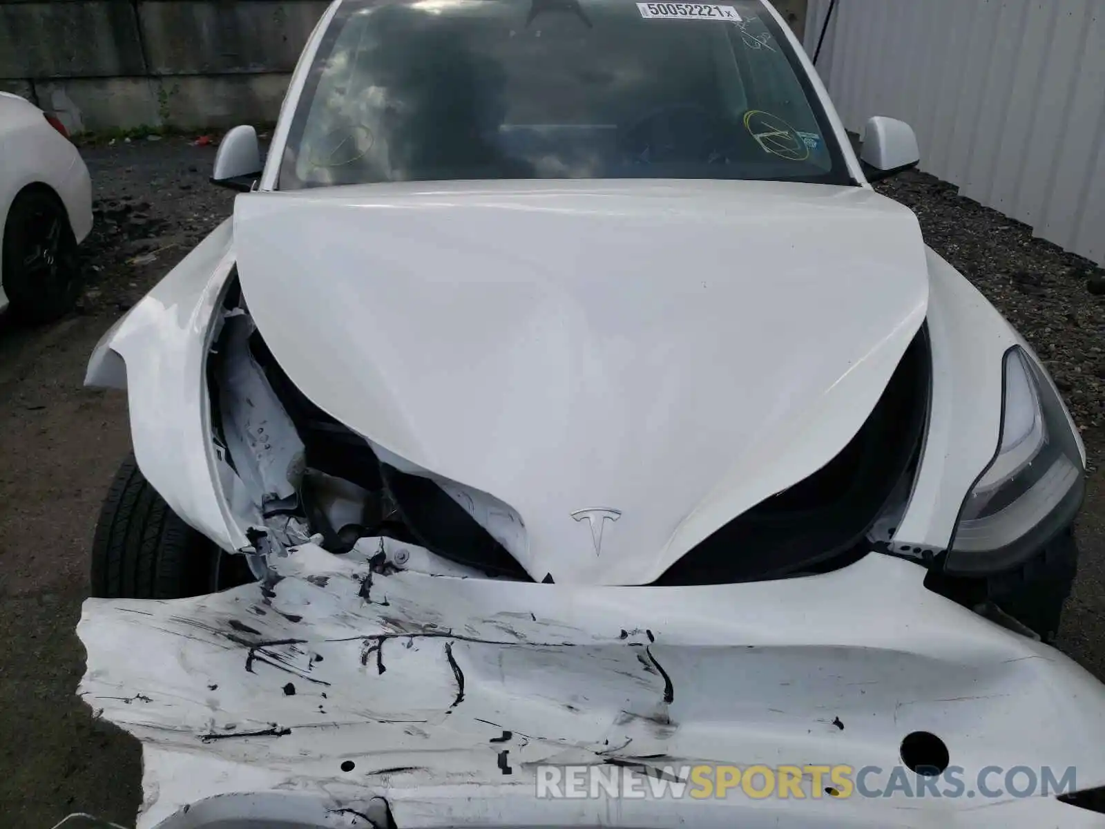 7 Photograph of a damaged car 5YJYGDEEXMF069585 TESLA MODEL Y 2021