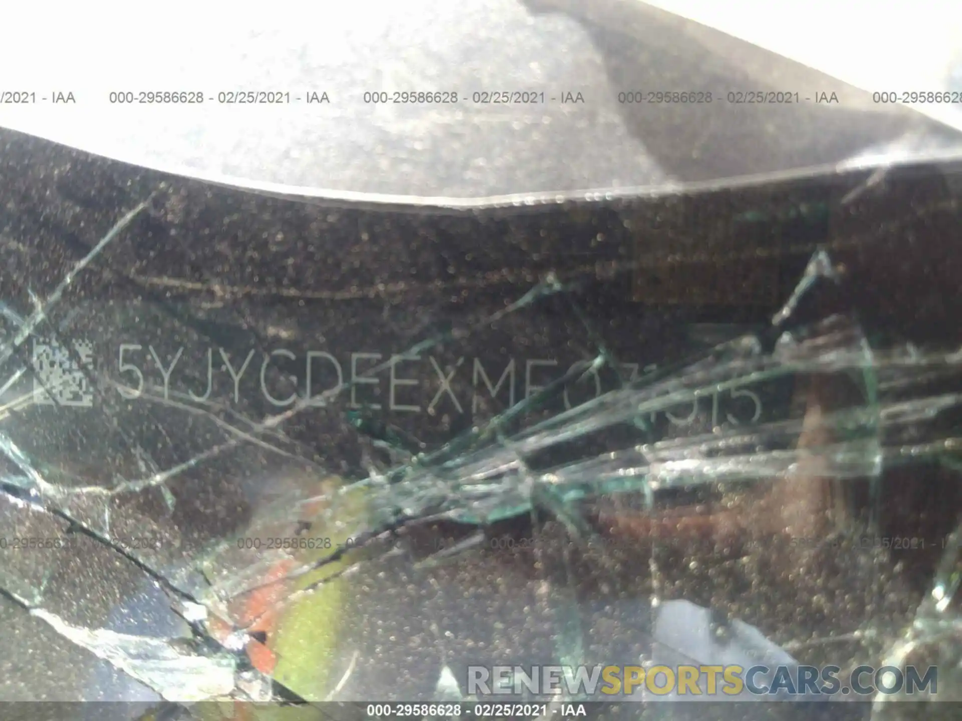 9 Фотография поврежденного автомобиля 5YJYGDEEXMF071515 TESLA MODEL Y 2021