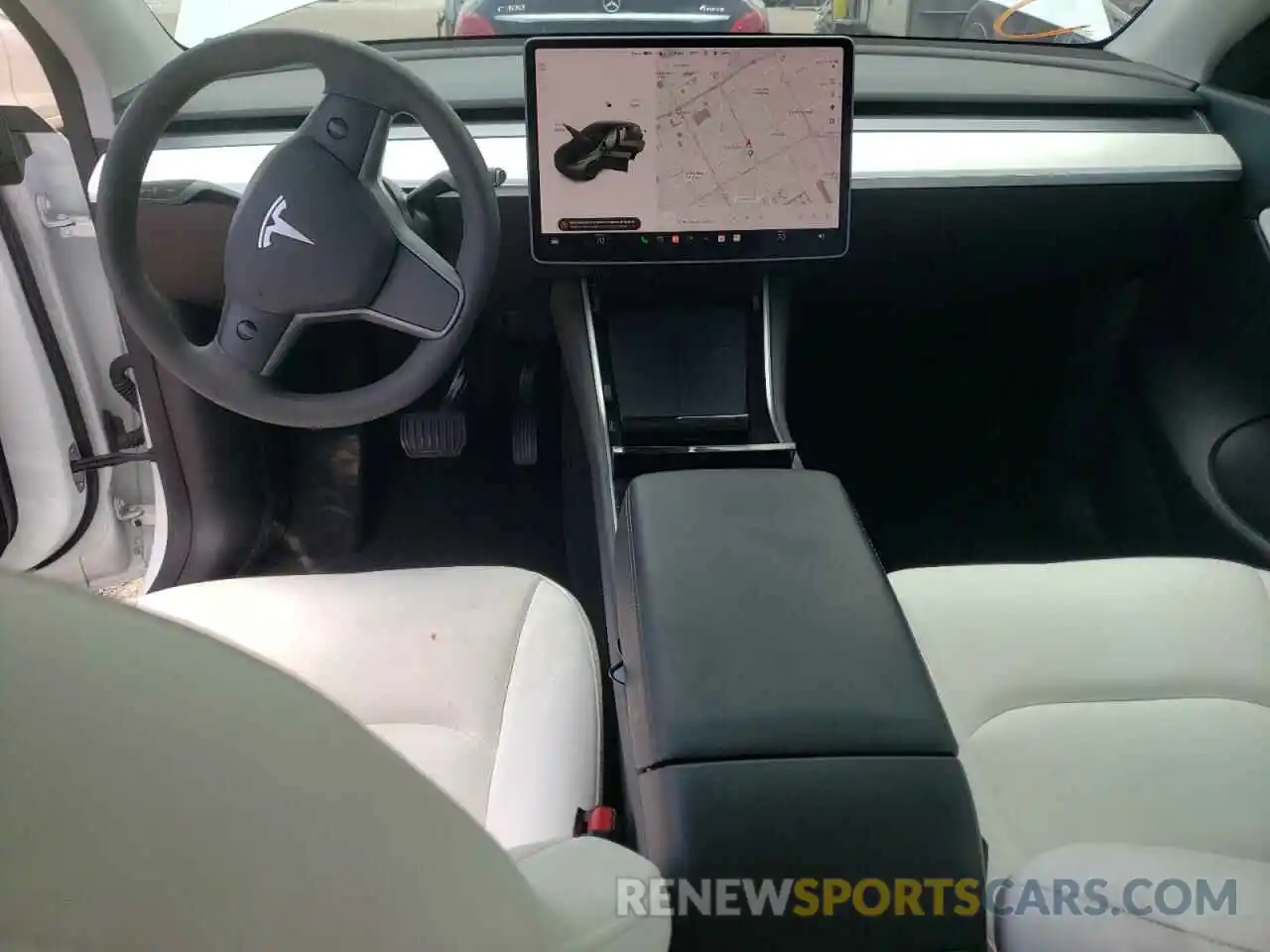 9 Photograph of a damaged car 5YJYGDEEXMF081039 TESLA MODEL Y 2021