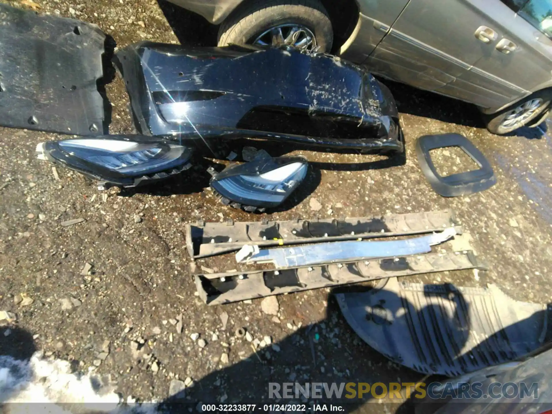 12 Photograph of a damaged car 5YJYGDEEXMF083339 TESLA MODEL Y 2021