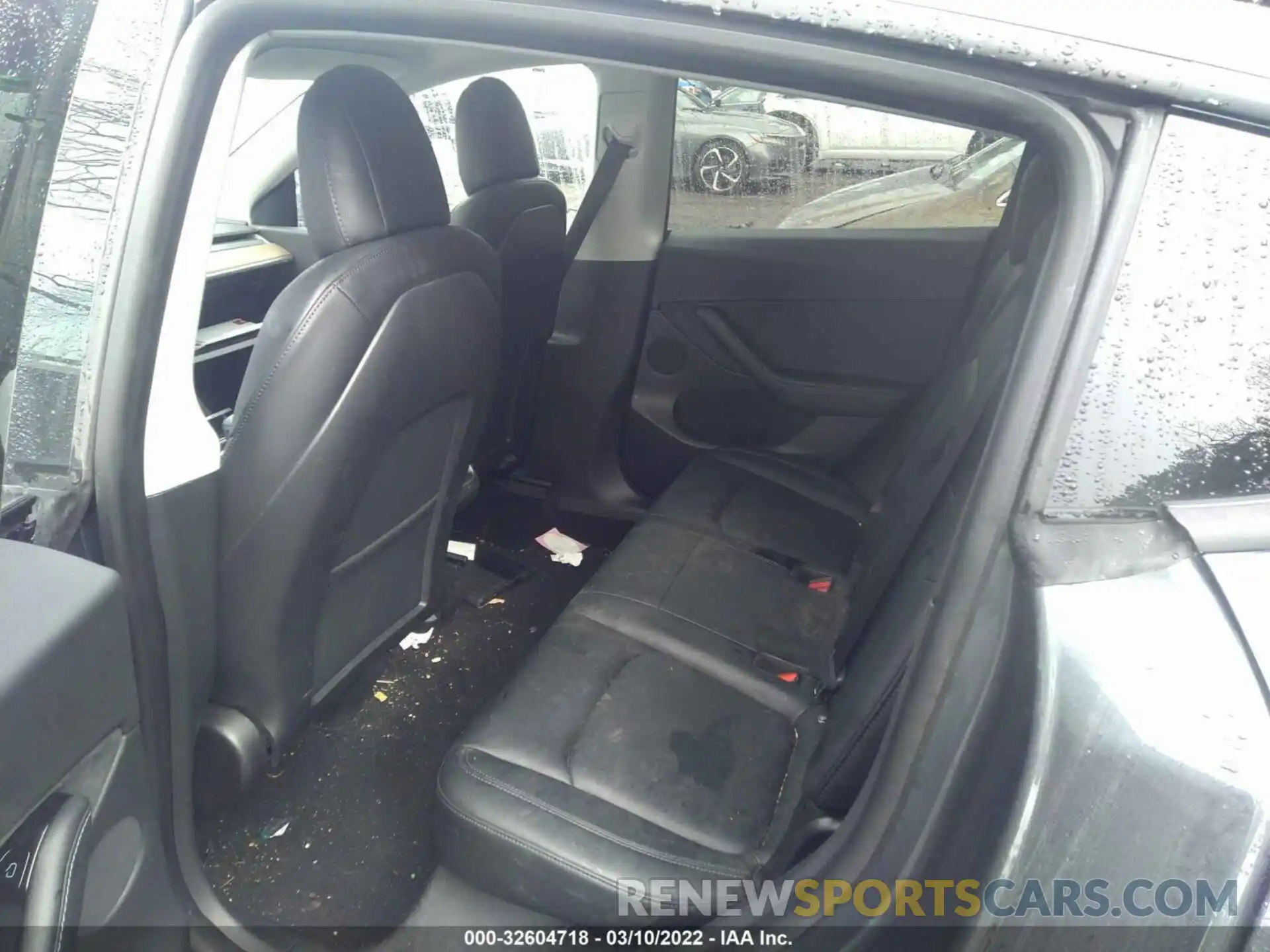 8 Photograph of a damaged car 5YJYGDEEXMF084202 TESLA MODEL Y 2021