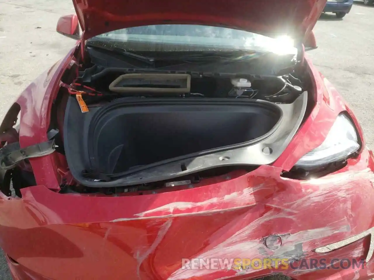 7 Photograph of a damaged car 5YJYGDEEXMF095541 TESLA MODEL Y 2021