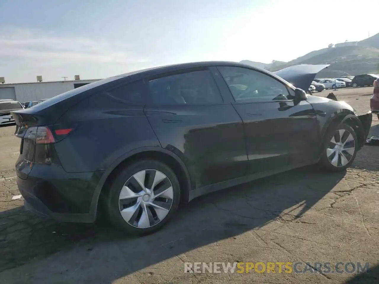 3 Фотография поврежденного автомобиля 5YJYGDEEXMF096530 TESLA MODEL Y 2021