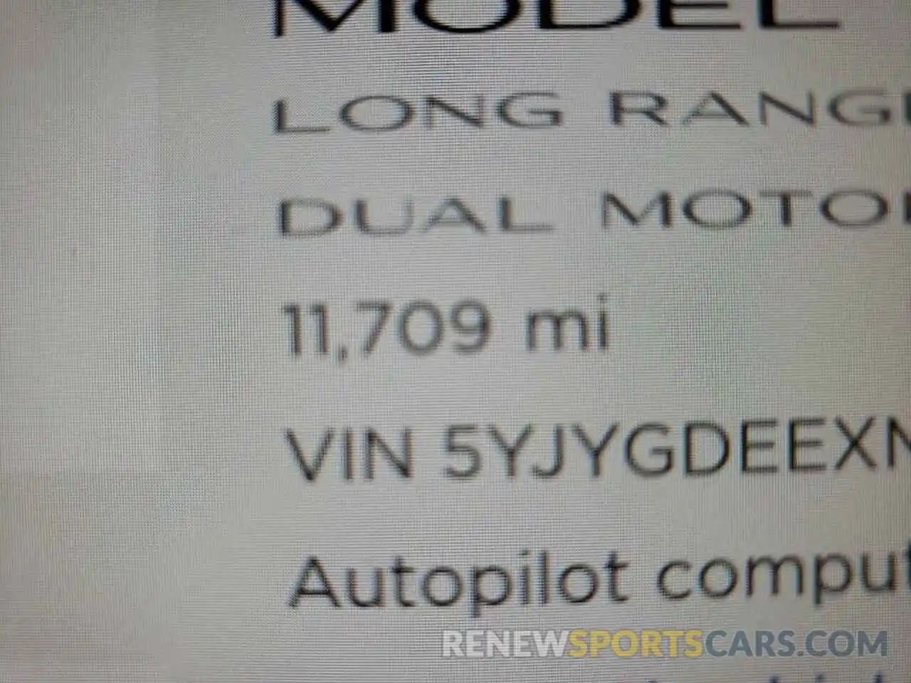 8 Photograph of a damaged car 5YJYGDEEXMF099802 TESLA MODEL Y 2021