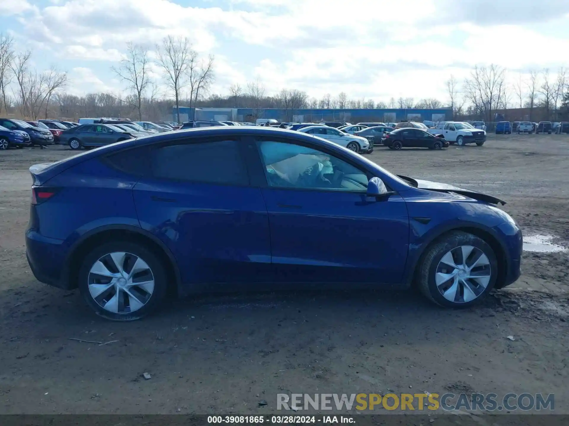 12 Photograph of a damaged car 5YJYGDEEXMF099881 TESLA MODEL Y 2021