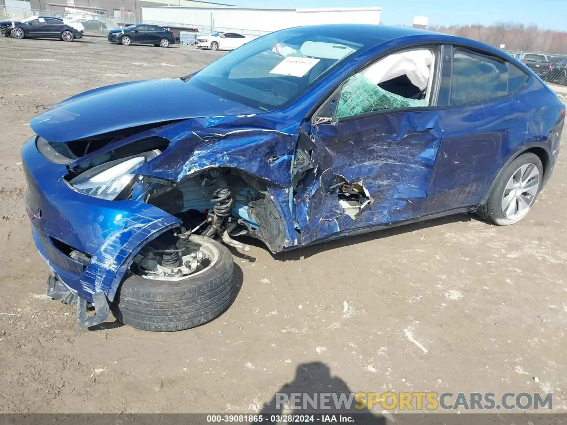 6 Photograph of a damaged car 5YJYGDEEXMF099881 TESLA MODEL Y 2021