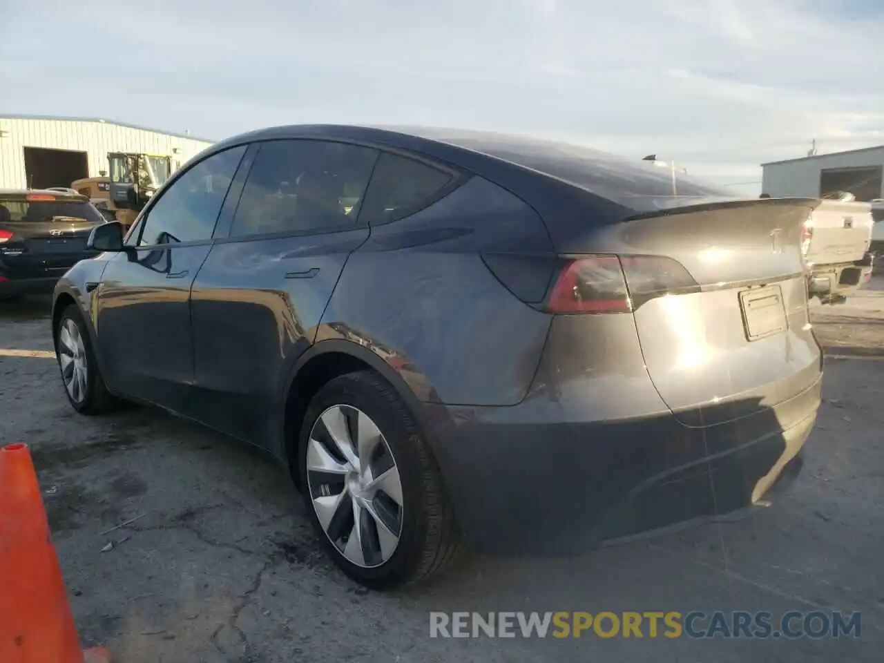 3 Фотография поврежденного автомобиля 5YJYGDEEXMF105470 TESLA MODEL Y 2021