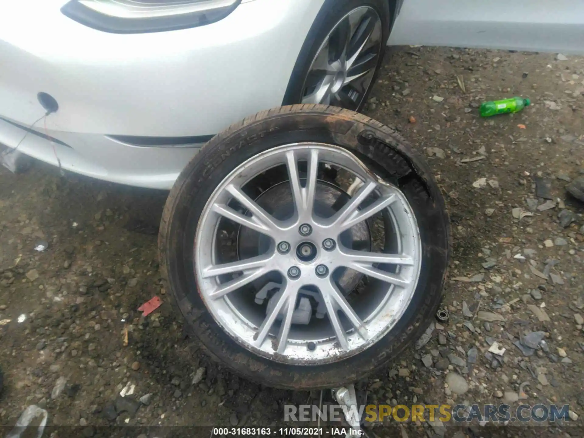 12 Photograph of a damaged car 5YJYGDEEXMF114203 TESLA MODEL Y 2021