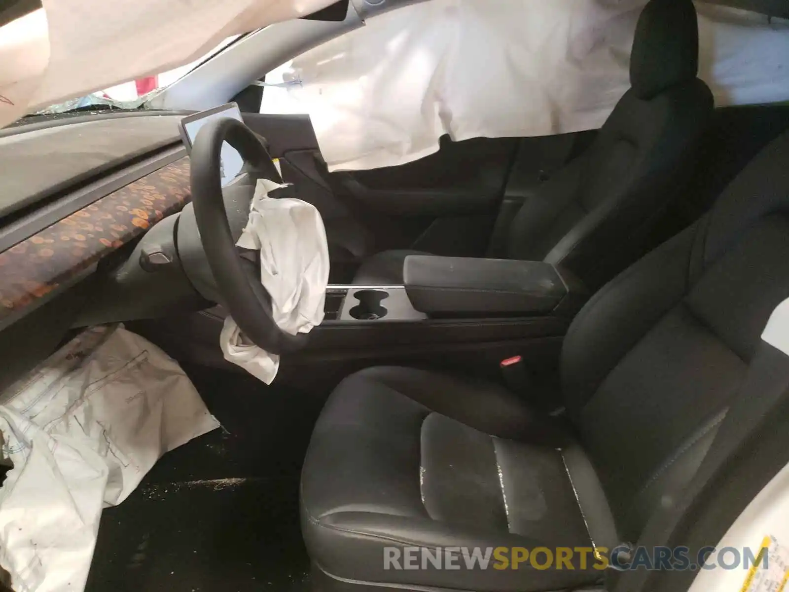 5 Photograph of a damaged car 5YJYGDEEXMF122320 TESLA MODEL Y 2021