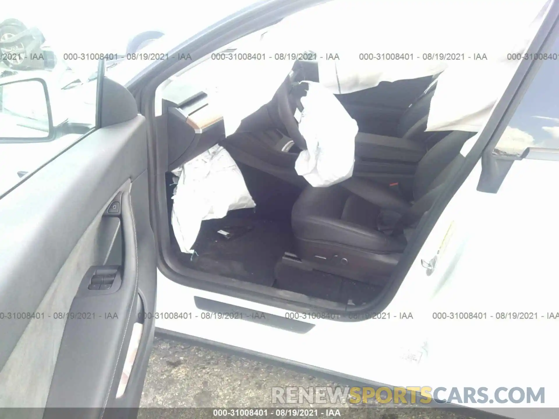 5 Photograph of a damaged car 5YJYGDEEXMF138260 TESLA MODEL Y 2021