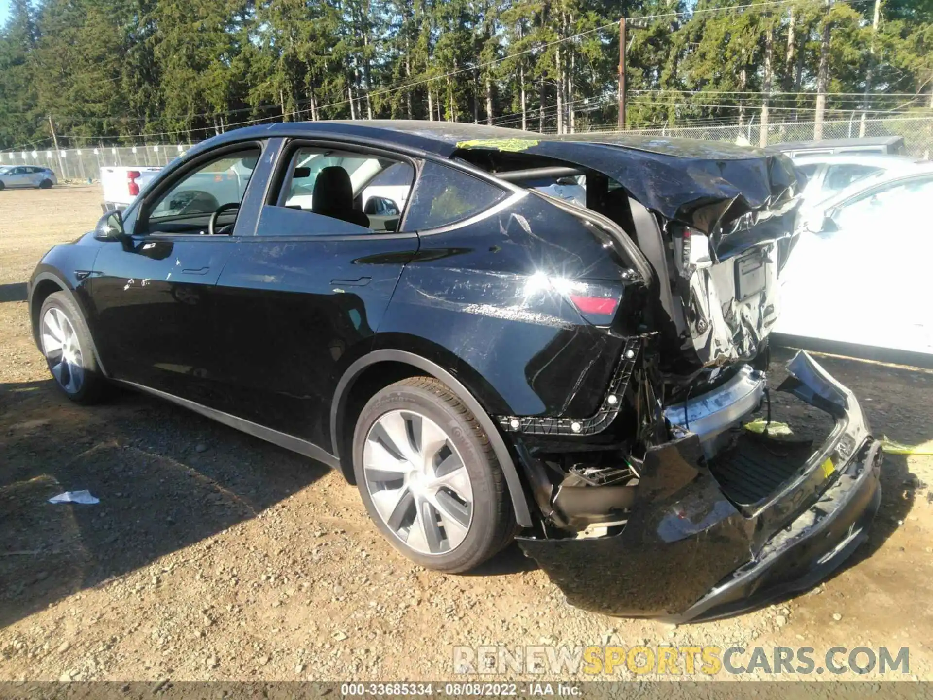 3 Photograph of a damaged car 5YJYGDEEXMF150280 TESLA MODEL Y 2021